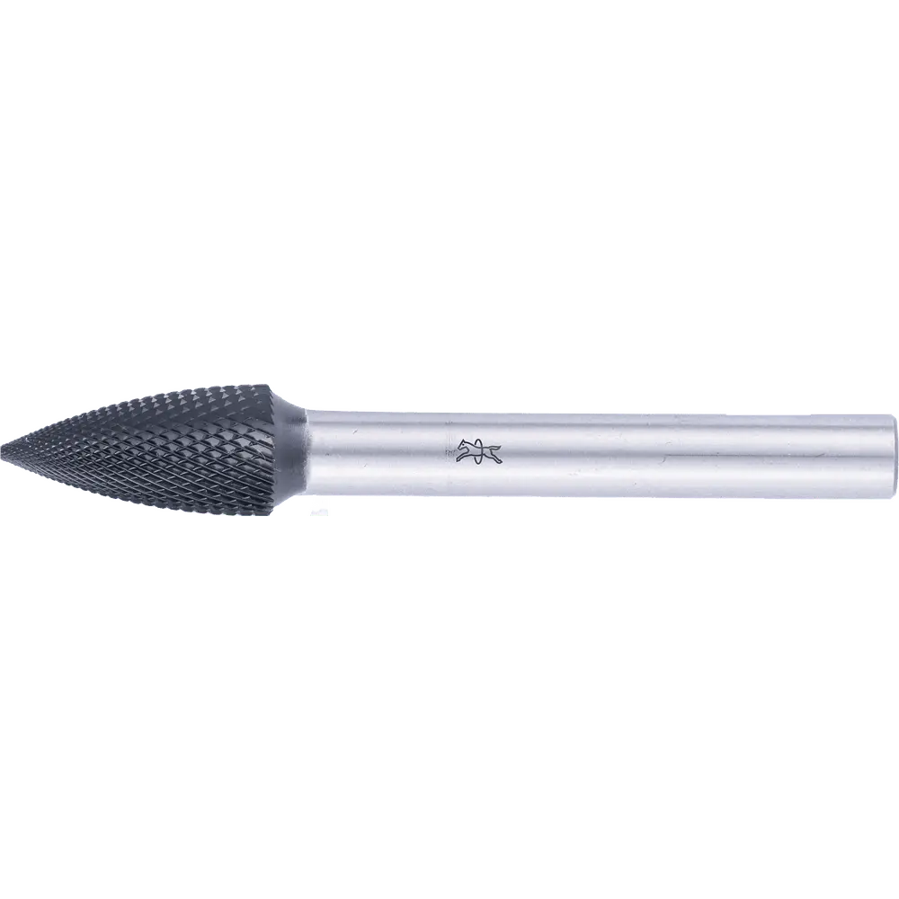 Produktfoto 1 von PFERD TOOLS Hartmetall Hochleistungsfrässtift MICRO Spitzbogen SPG Ø 10x20mm Schaft-Ø 6mm HICOAT beschichtet für die Feinbearbeitung
