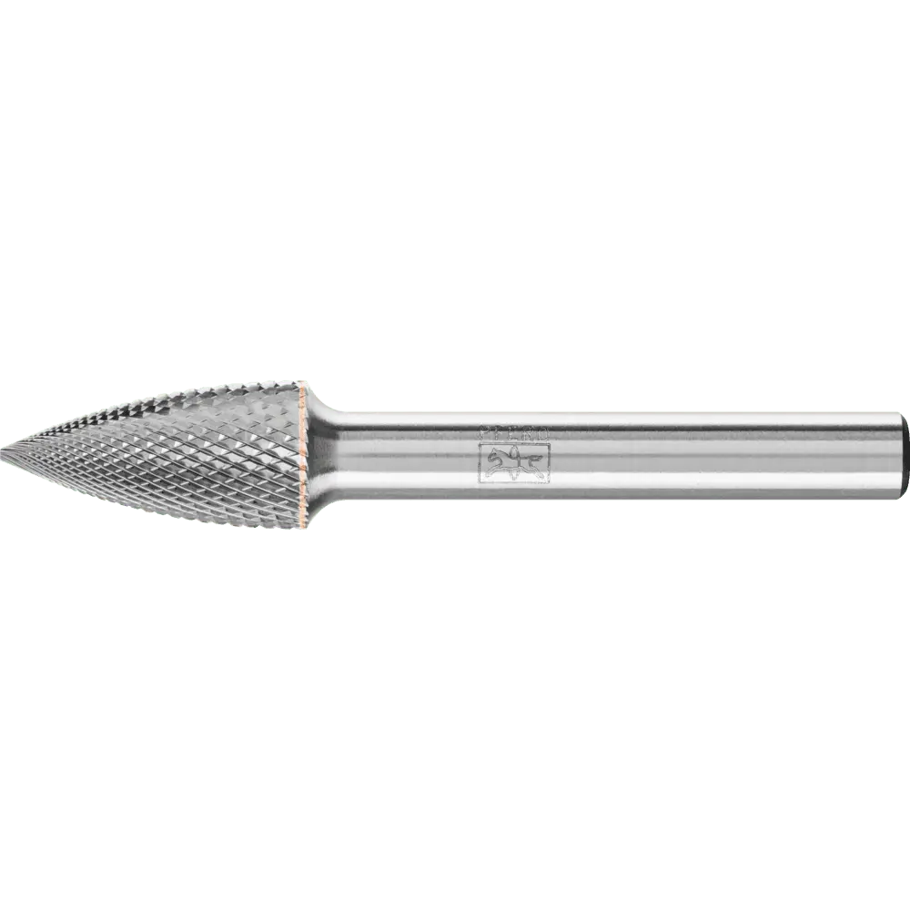 Produktfoto 1 von PFERD TOOLS Hartmetall Hochleistungsfrässtift MICRO Spitzbogen SPG Ø 10x20mm Schaft-Ø 6 mm Feinbearbeitung