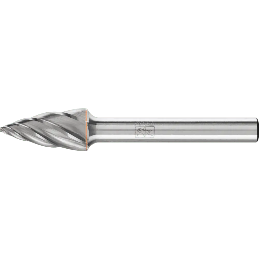 Produktfoto 1 von PFERD TOOLS Hartmetall Hochleistungsfrässtift ALU Spitzbogen SPG Ø 10x20mm Schaft-Ø 6mm für Alu/NE Metalle