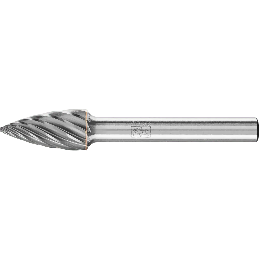 Produktfoto 1 von PFERD TOOLS Hartmetall Hochleistungsfrässtift INOX Spitzbogen SPG Ø 10x20mm Schaft-Ø 6 mm für Edelstahl