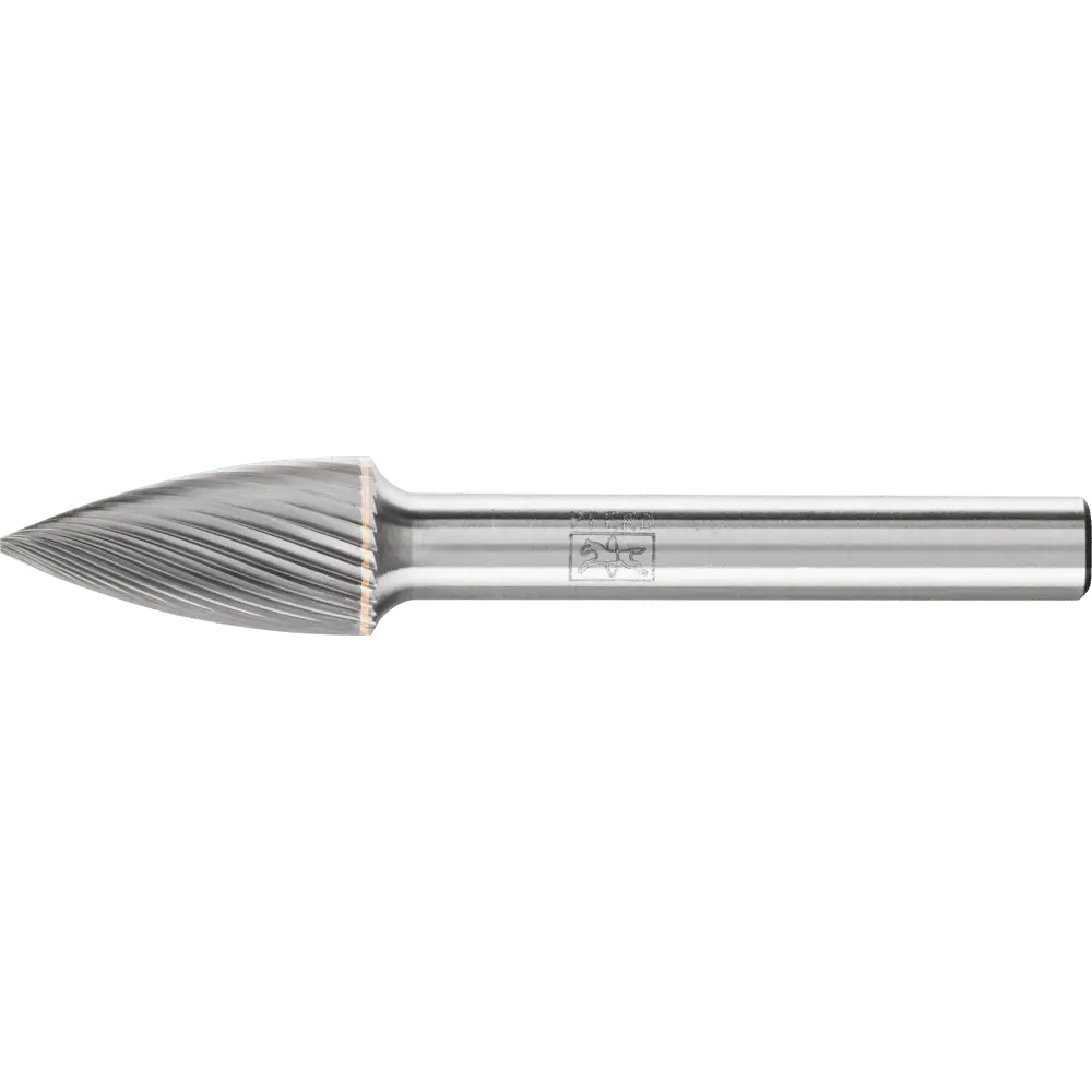 Produktfoto 1 von PFERD TOOLS Hartmetall Frässtift Spitzbogen SPG Ø 10x20mm Schaft-Ø 6 mm Z5 universal fein
