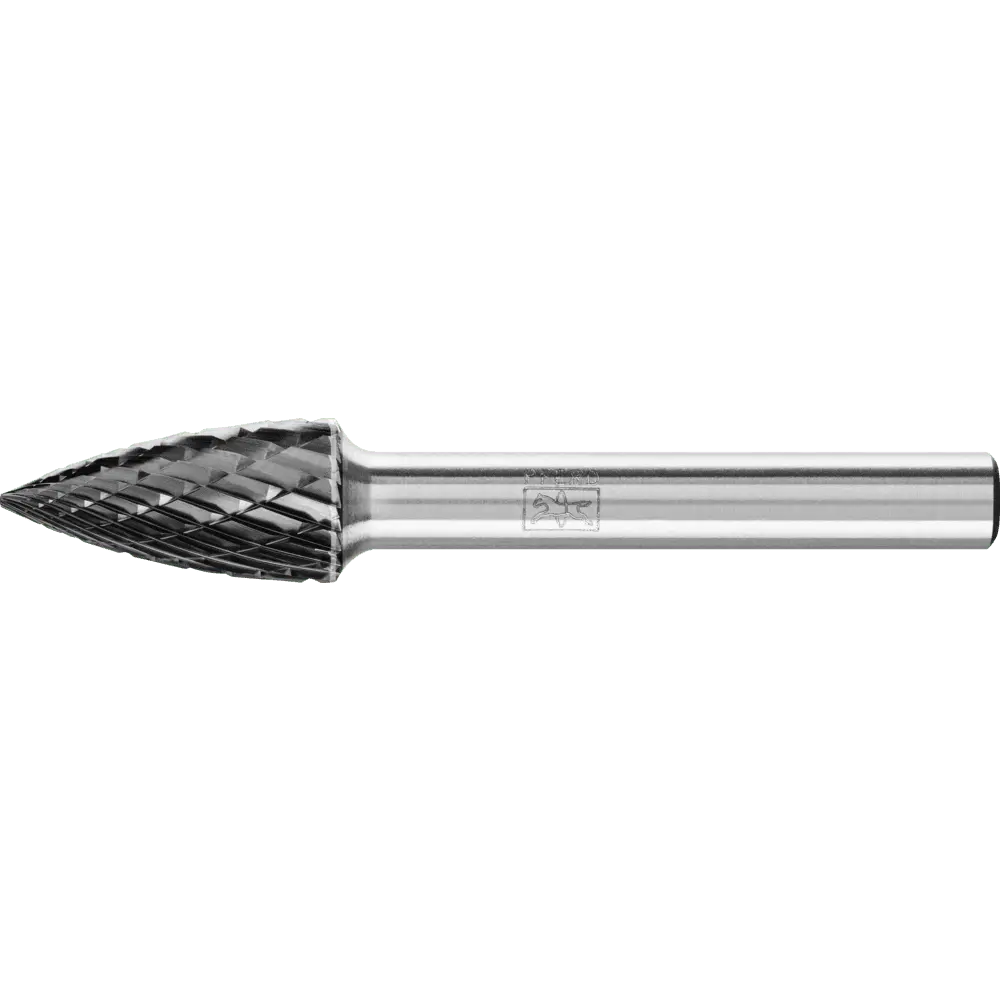Produktfoto 1 von PFERD TOOLS Hartmetall Hochleistungsfrässtift Spitzbogen SPG Ø 10x20mm Schaft-Ø 6 mm Z3P HICOAT universal