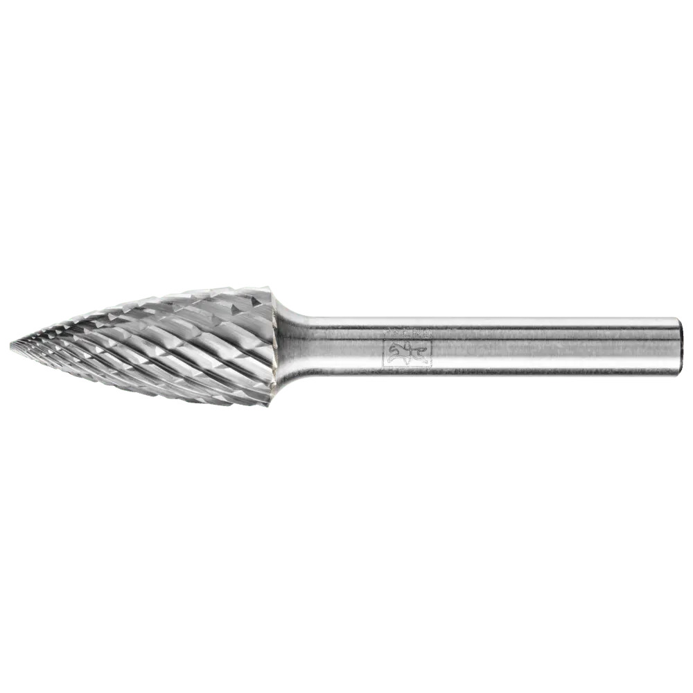 Produktfoto 1 von PFERD TOOLS Hartmetall Hochleistungsfrässtift ALLROUND Spitzbogen SPG Ø 12x25mm Schaft-Ø 6mm universal grob