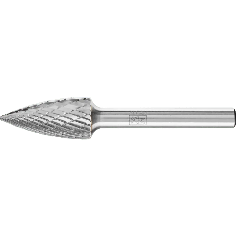 Produktfoto 1 von PFERD TOOLS Hartmetall Hochleistungsfrässtift TOUGH Spitzbogen SPG Ø 12x25 mm Schaft-Ø 6 mm schlagfest