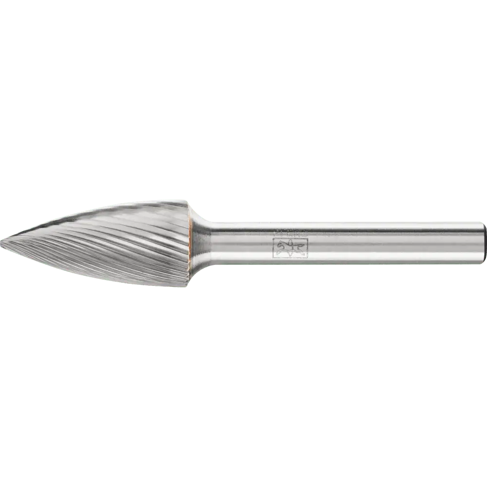 Produktfoto 1 von PFERD TOOLS Hartmetall Frässtift Spitzbogen SPG Ø 12x25 mm Schaft-Ø 6 mm Z5 universal fein