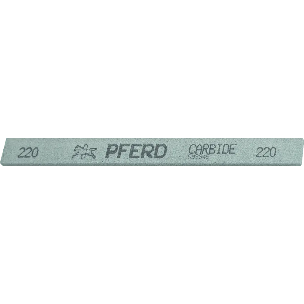 Produktfoto 1 von PFERD TOOLS Polierstein vierkant 13x3x150mm SiC220 für harte Materialien im Werkzeug- und Formenbau, 12 Stk.
