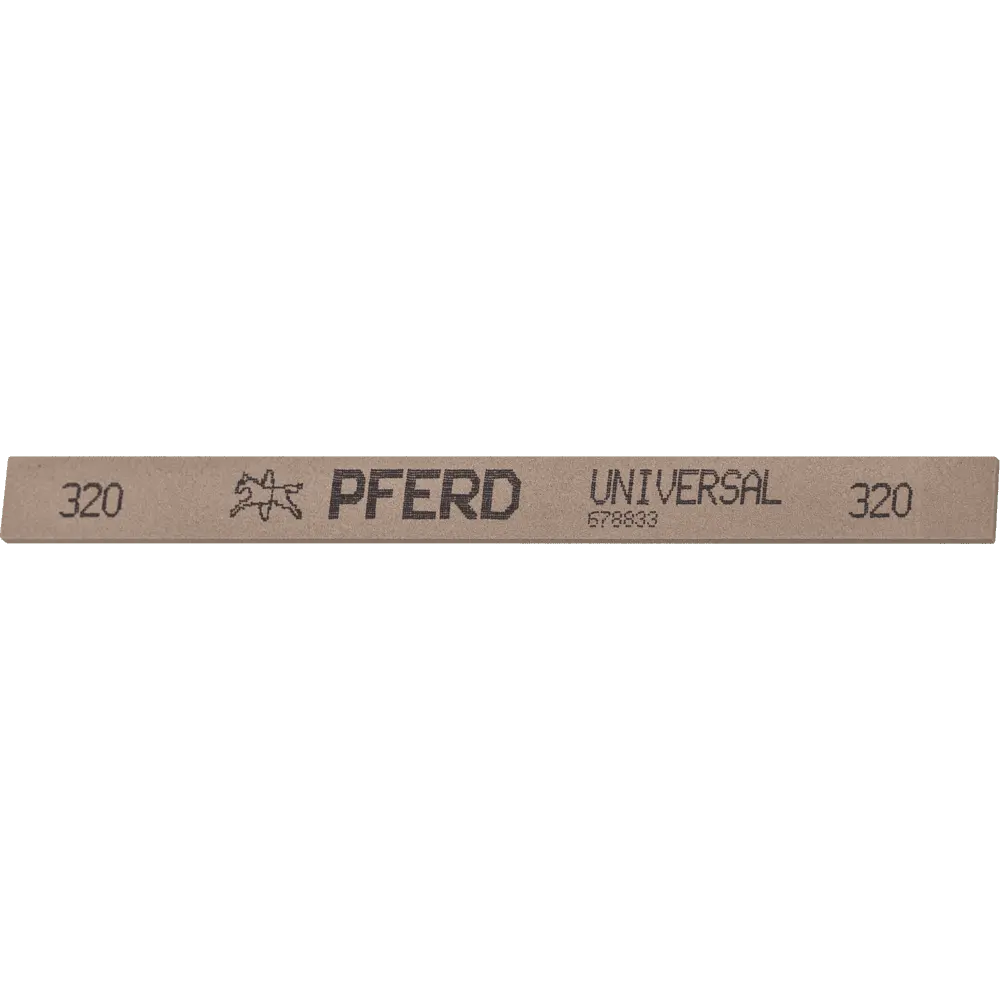 Produktfoto 1 von PFERD TOOLS Polierstein vierkant 13x3x150mm A320 universellen Einsatz im Werkzeug- und Formenbau, 12 Stk.