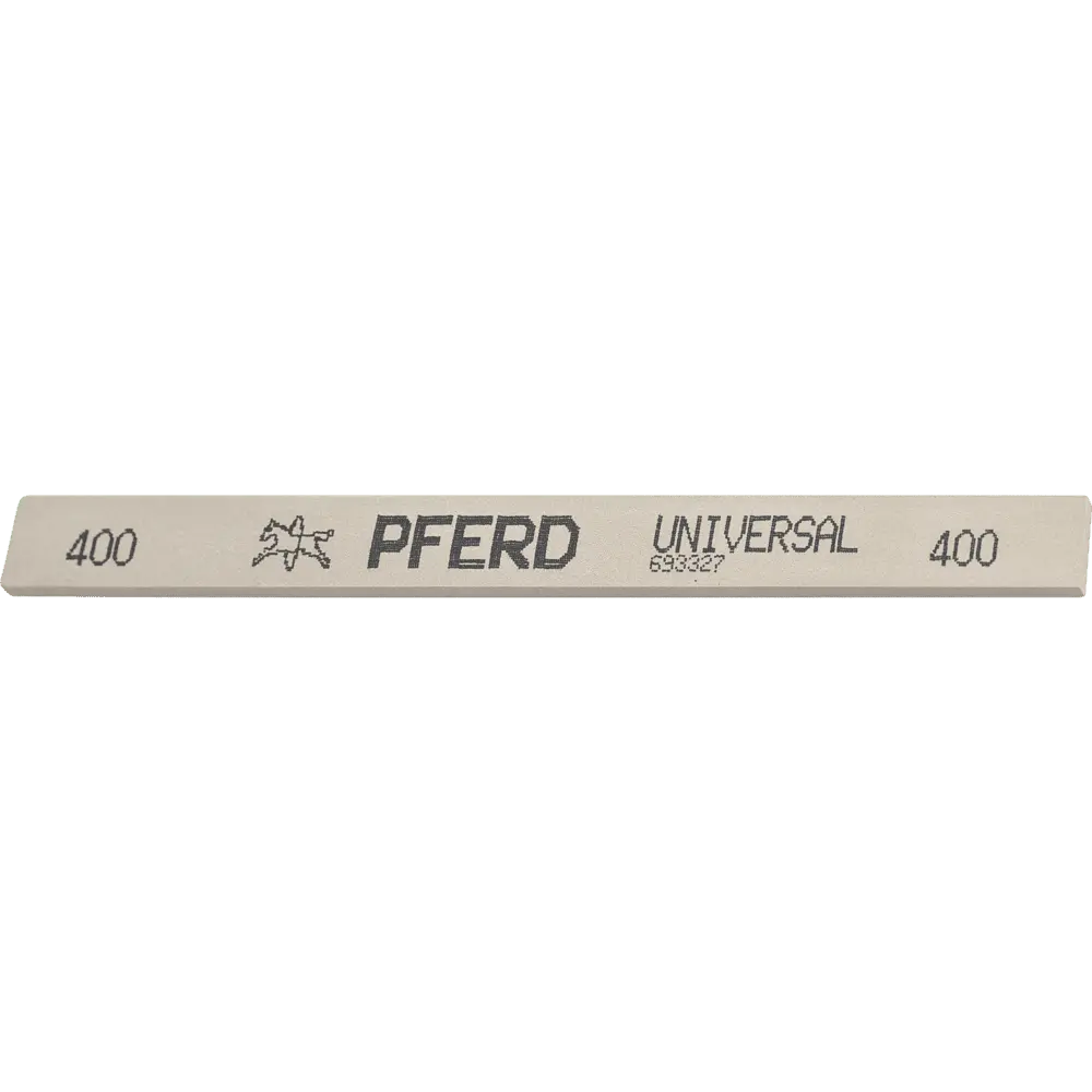 Produktfoto 1 von PFERD TOOLS Polierstein vierkant 13x3x150mm A400 universellen Einsatz im Werkzeug- und Formenbau, 12 Stk.