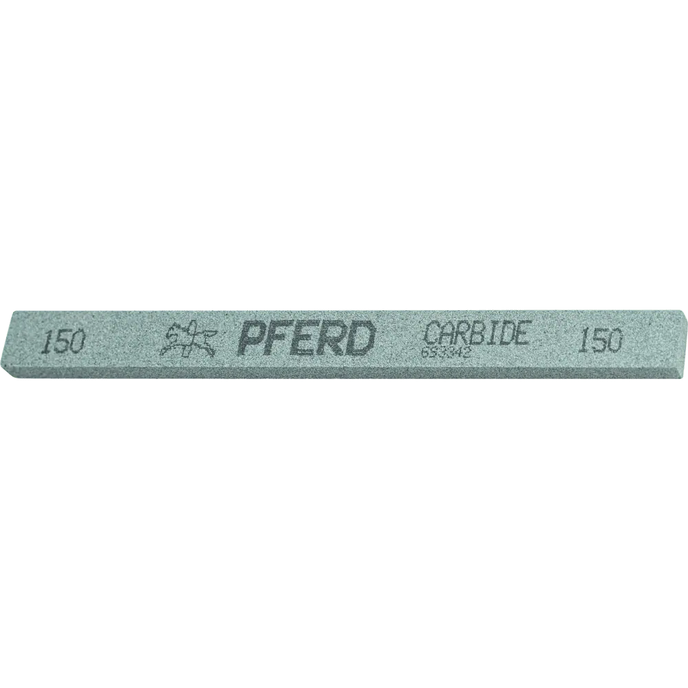 Produktfoto 1 von PFERD TOOLS Polierstein vierkant 13x6x150mm SiC150 für harte Materialien im Werkzeug- und Formenbau, 12 Stk.