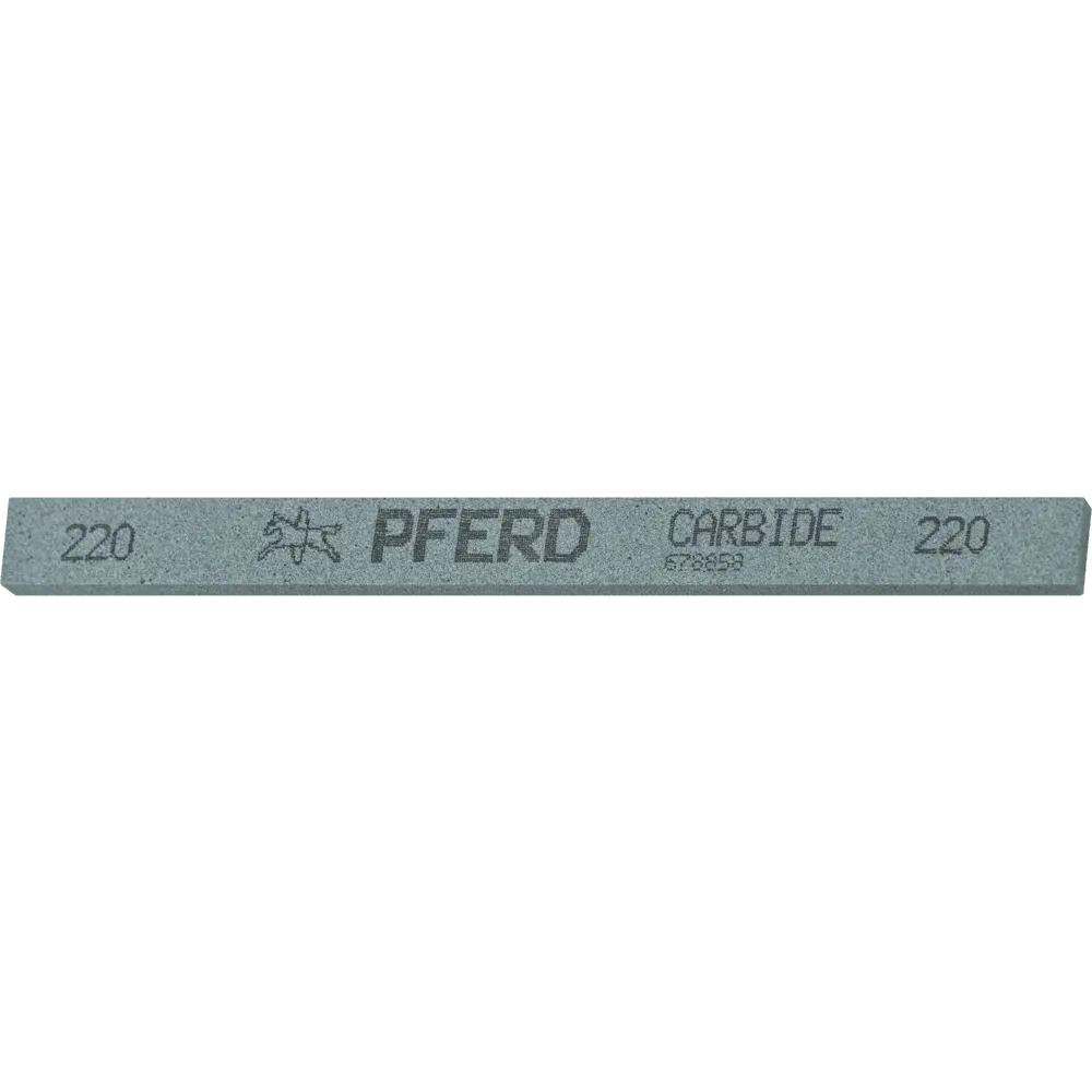 Produktfoto 1 von PFERD TOOLS Polierstein vierkant 13x6x150mm SiC220 für harte Materialien im Werkzeug- und Formenbau, 12 Stk.