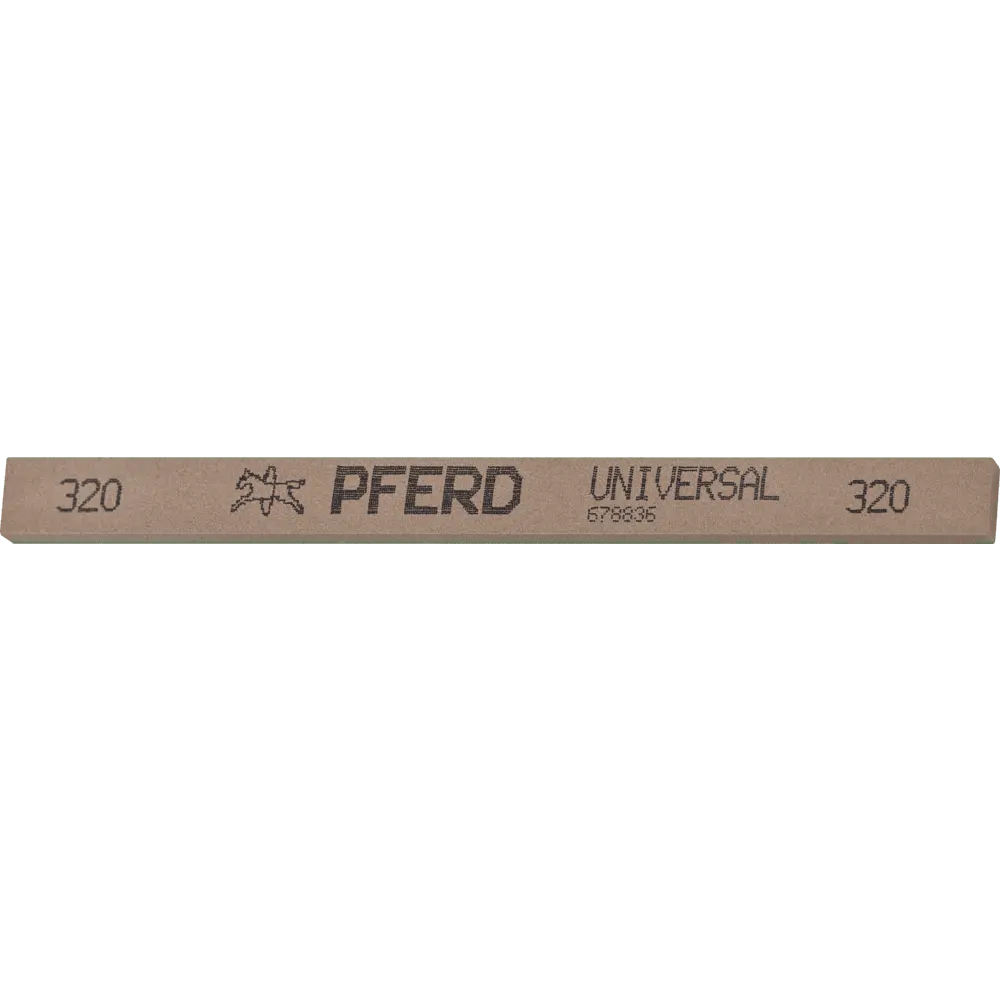Produktfoto 1 von PFERD TOOLS Polierstein vierkant 13x6x150mm A320 universellen Einsatz im Werkzeug- und Formenbau, 12 Stk.