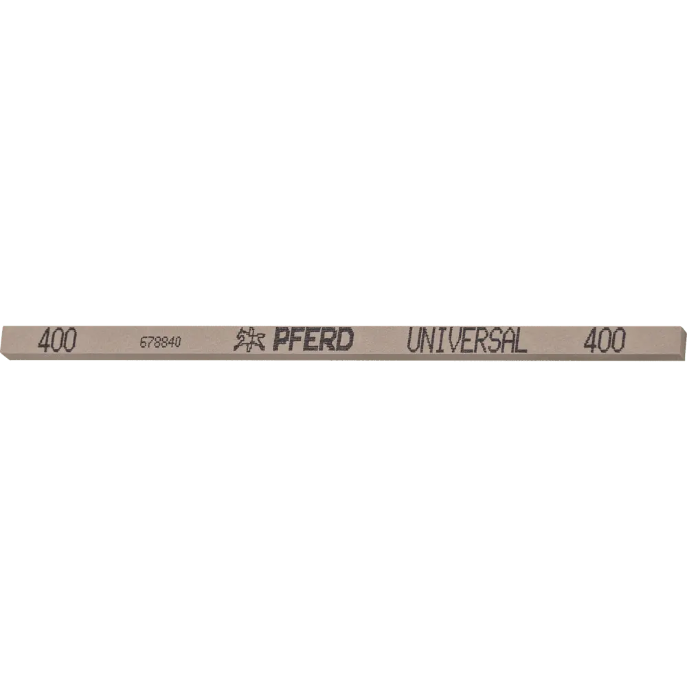 Produktfoto 1 von PFERD TOOLS Polierstein vierkant 6x6x150mm A400 universellen Einsatz im Werkzeug- und Formenbau, 12 Stk.