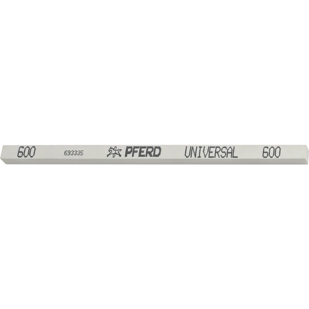 Produktfoto 1 von PFERD TOOLS Polierstein vierkant 6x6x150mm A600 universellen Einsatz im Werkzeug- und Formenbau, 12 Stk.