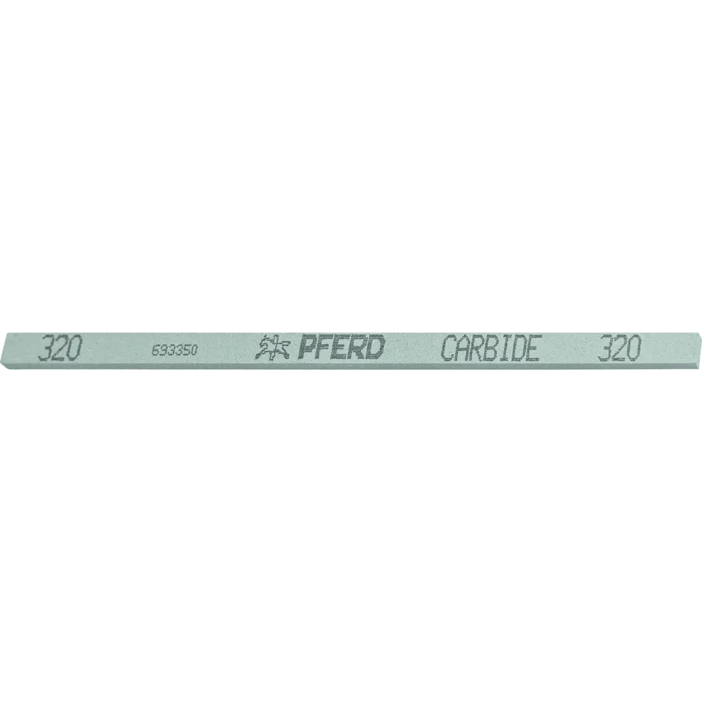 Produktfoto 1 von PFERD TOOLS Polierstein vierkant 6x3x150mm SiC320 für harte Materialien im Werkzeug- und Formenbau, 12 Stk.