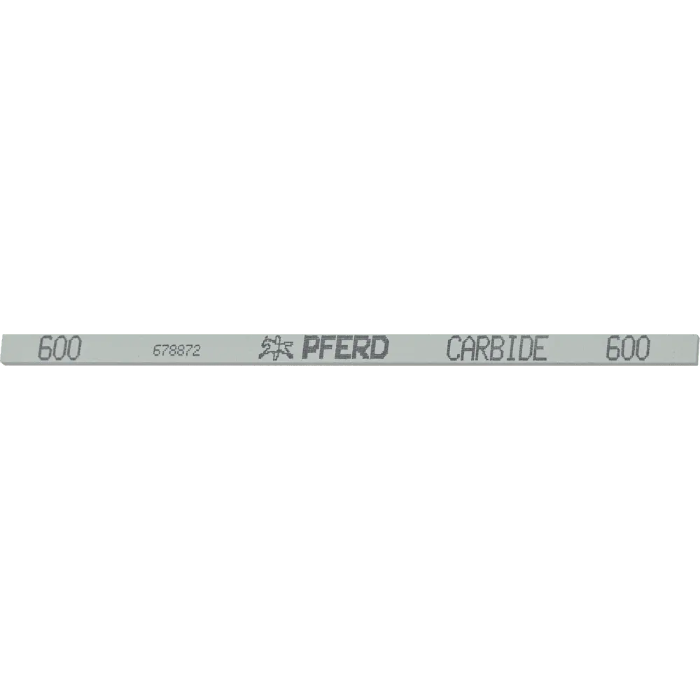 Produktfoto 1 von PFERD TOOLS Polierstein vierkant 6x3x150mm SiC600 für harte Materialien im Werkzeug- und Formenbau, 12 Stk.