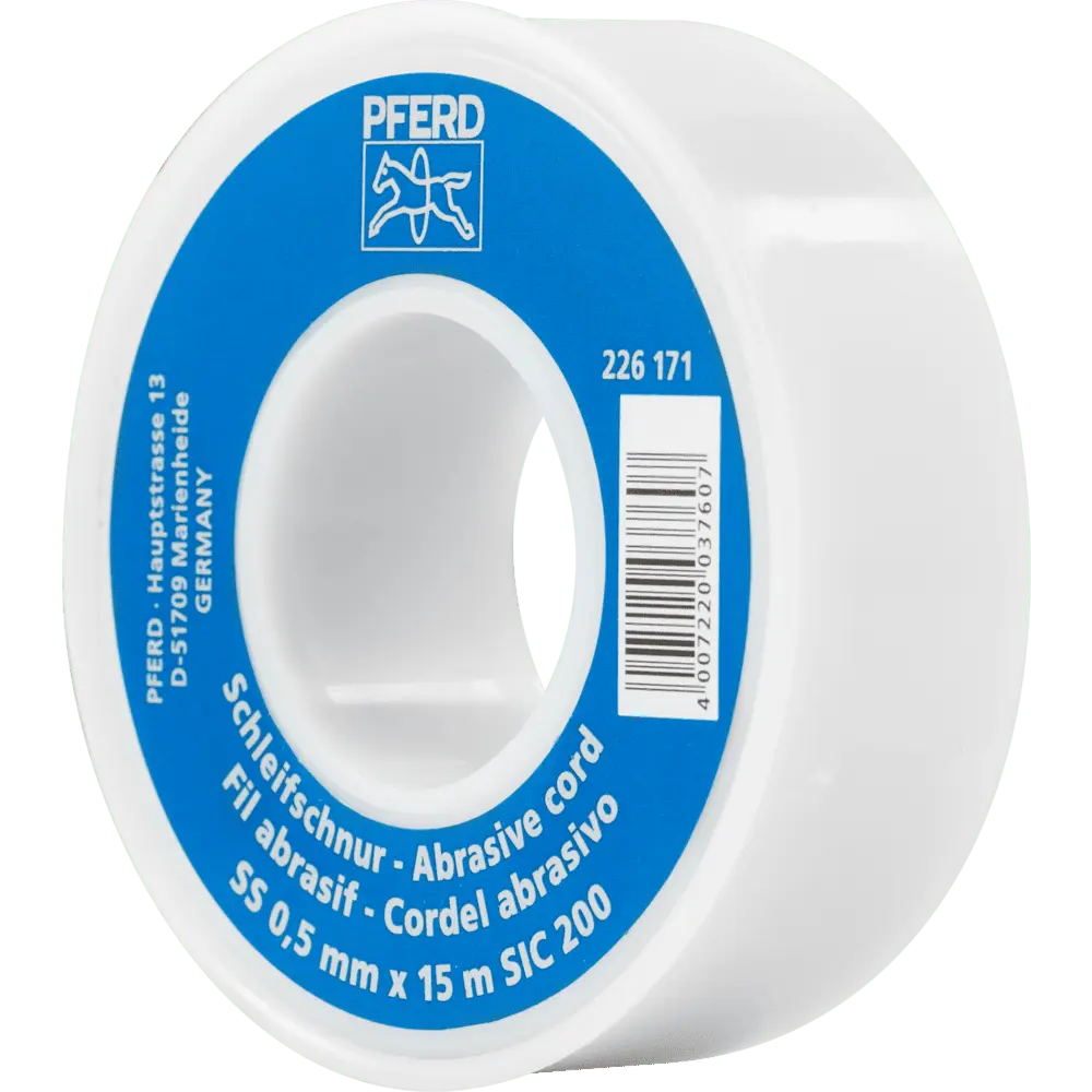 Produktfoto 1 von PFERD TOOLS SIC Schleifschnur AC Ø 0,4 mmx15 m SIC200 für Werkzeug- und Formenbau