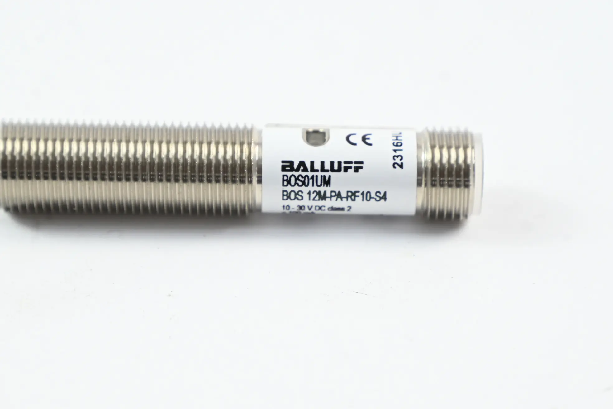 Produktfoto 1 von Balluff Lichttaster BOS01UM ( BOS 12M-PA-RF10-S4 )