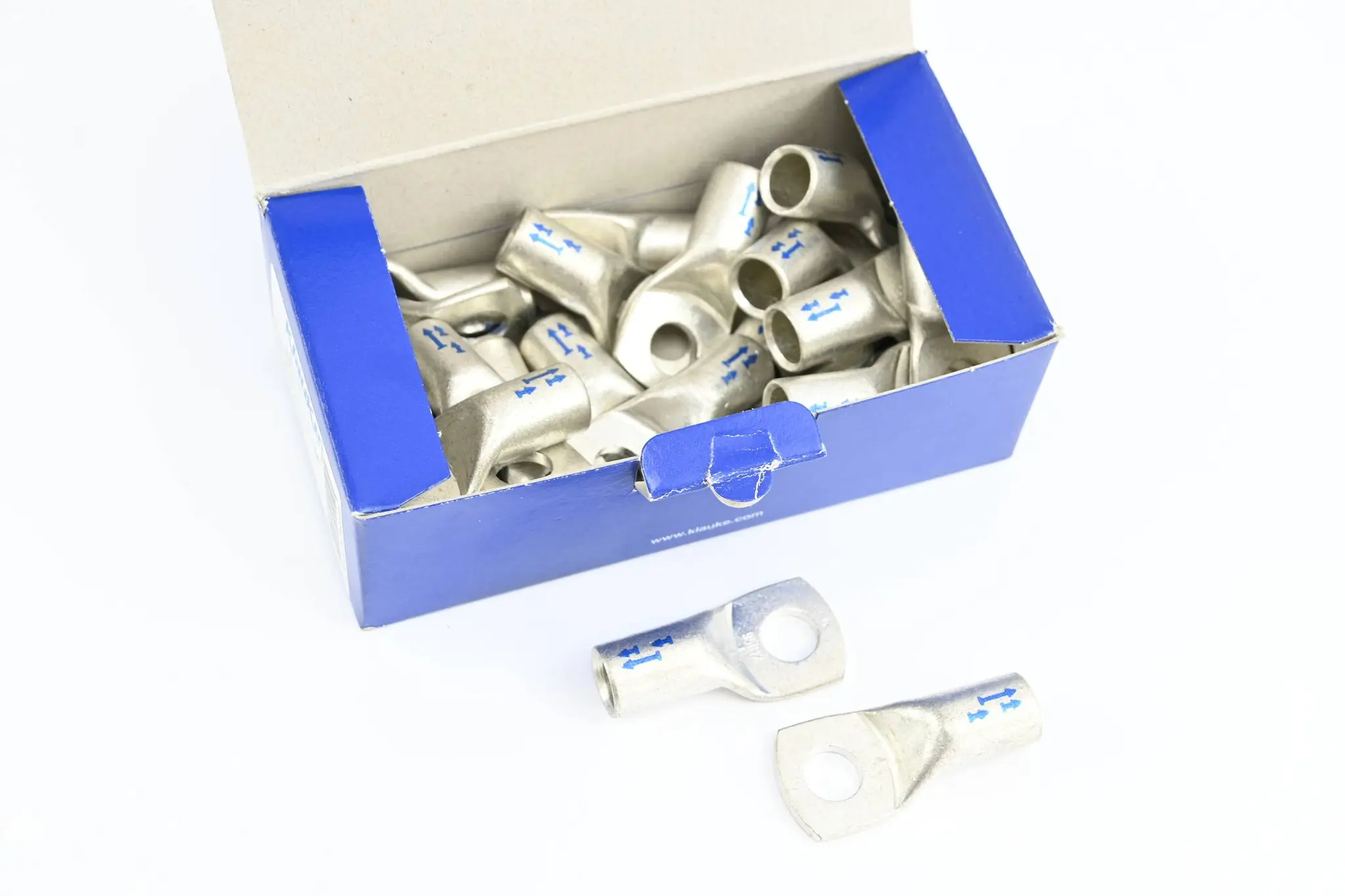 Produktfoto 1 von Klauke 25 Stück Rohrkabelschuh verzinkt 95QMM M12 ( 95B12 )