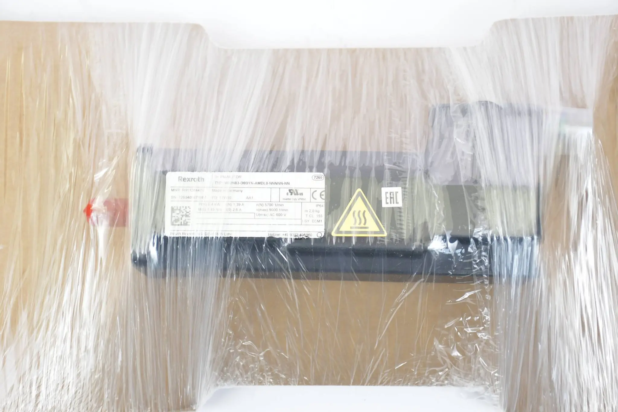 Produktfoto 1 von Rexroth IndraDyn Servomotor MS2N03-D0BYN-AMDL0-NNNNN-NN ( R911384471 )
