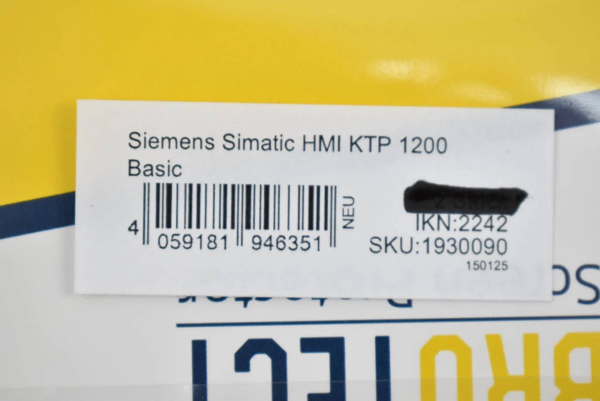 Produktfoto 1 von Brotect Screen Protector für Siemens Simatic HMI KTP 1200