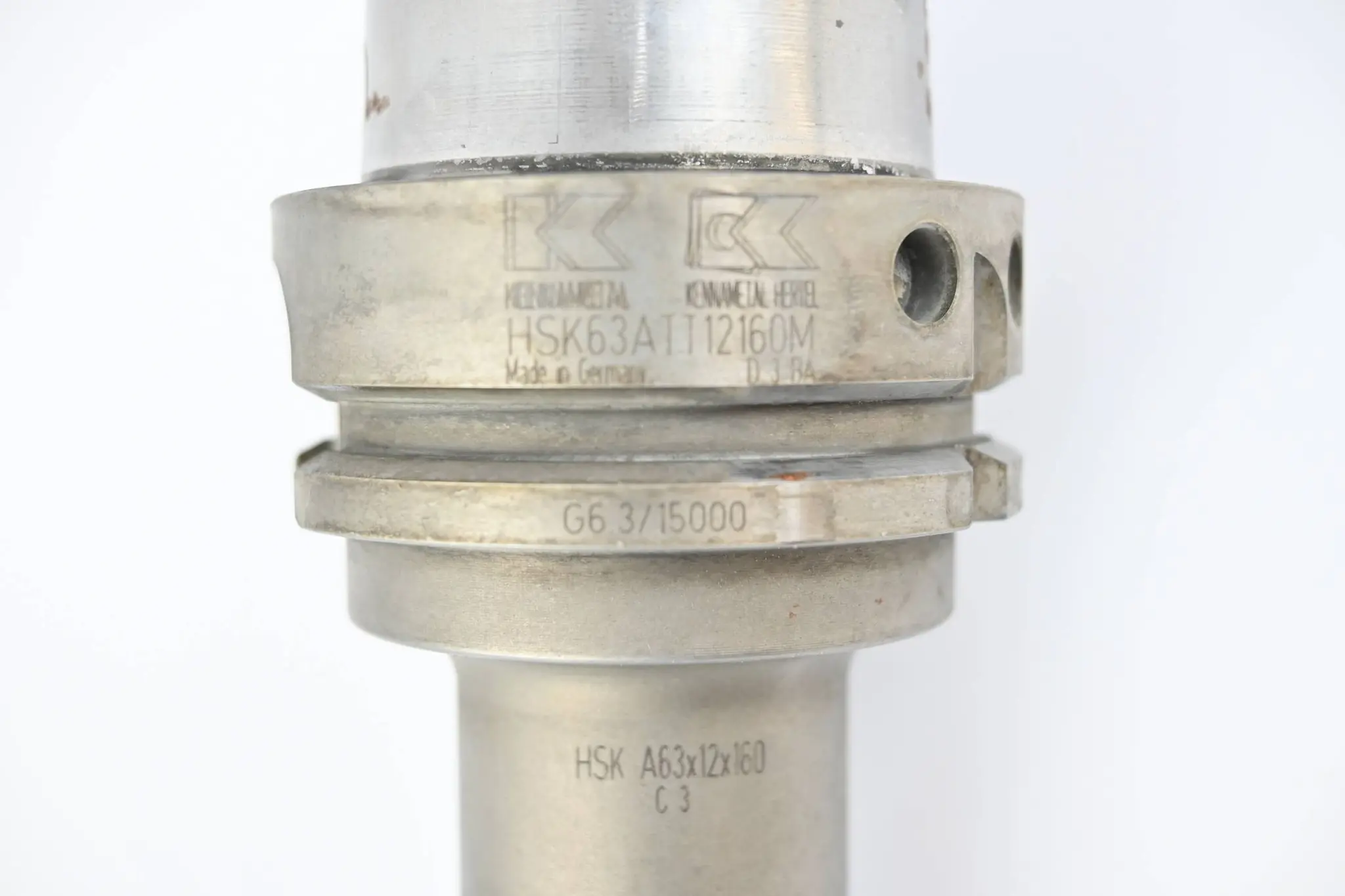Produktfoto 1 von Kennametal Fräskopf HSK63ATT12160M ( HSK A63x12x160 ) inkl. Fräser