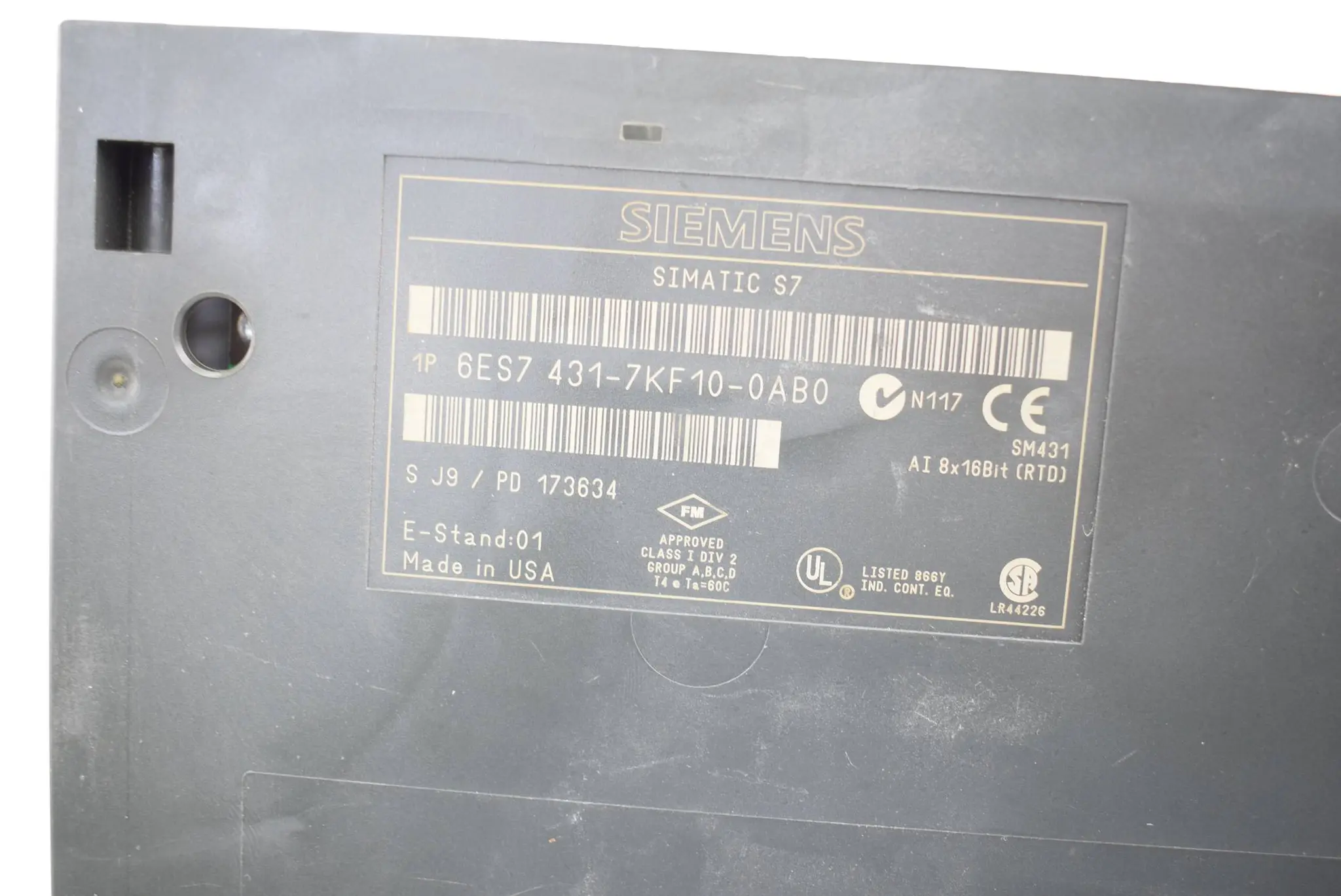 Produktfoto 1 von Siemens simatic S7 6ES7 431-7KF10-0AB0 ( 6ES7431-7KF10-0AB0 )
