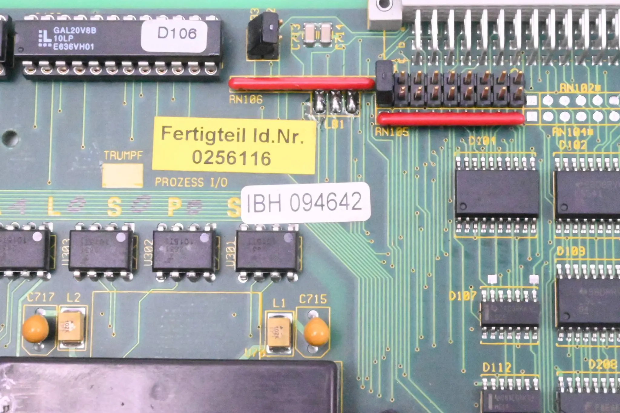 Produktfoto 1 von Trumpf Prozess I/O Karte IBH 094642