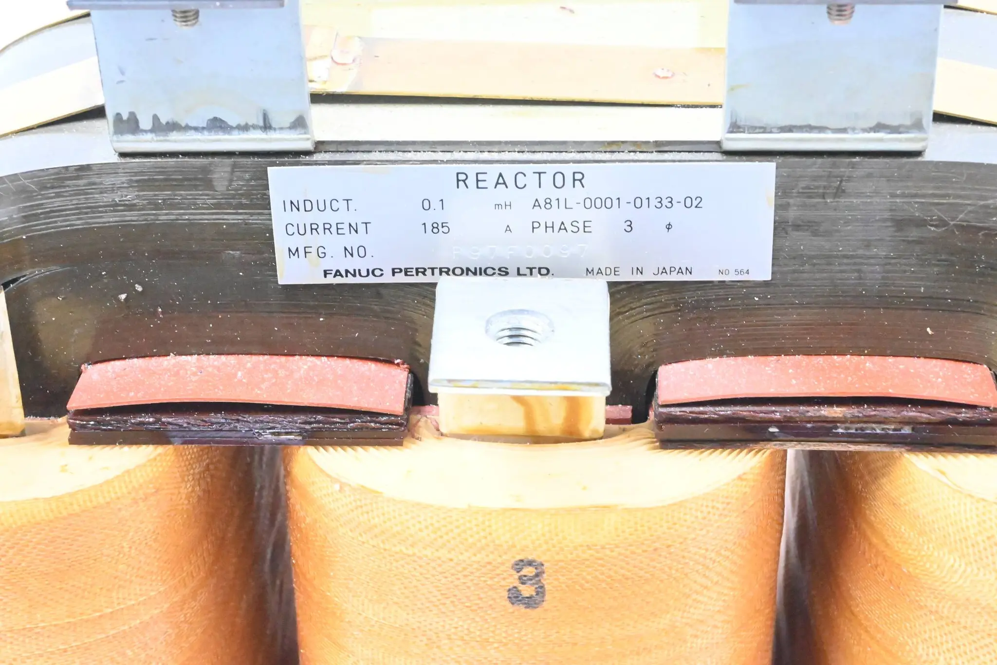 Produktfoto 1 von Fanuc AC Reactor 185 A  A81L-0001-0133-02