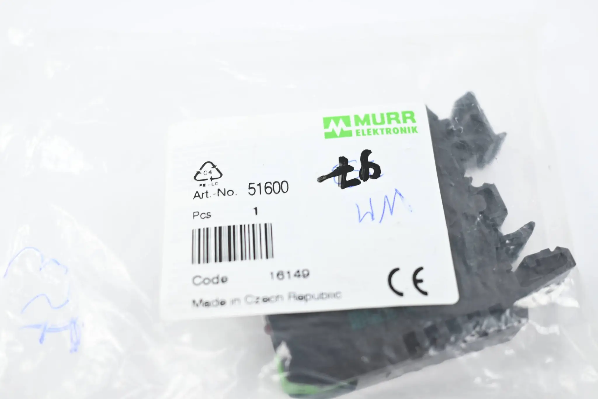 Produktfoto 1 von Murr Elektronik RMI 24V AC/DC Ausgangsrelais ( 51600 )
