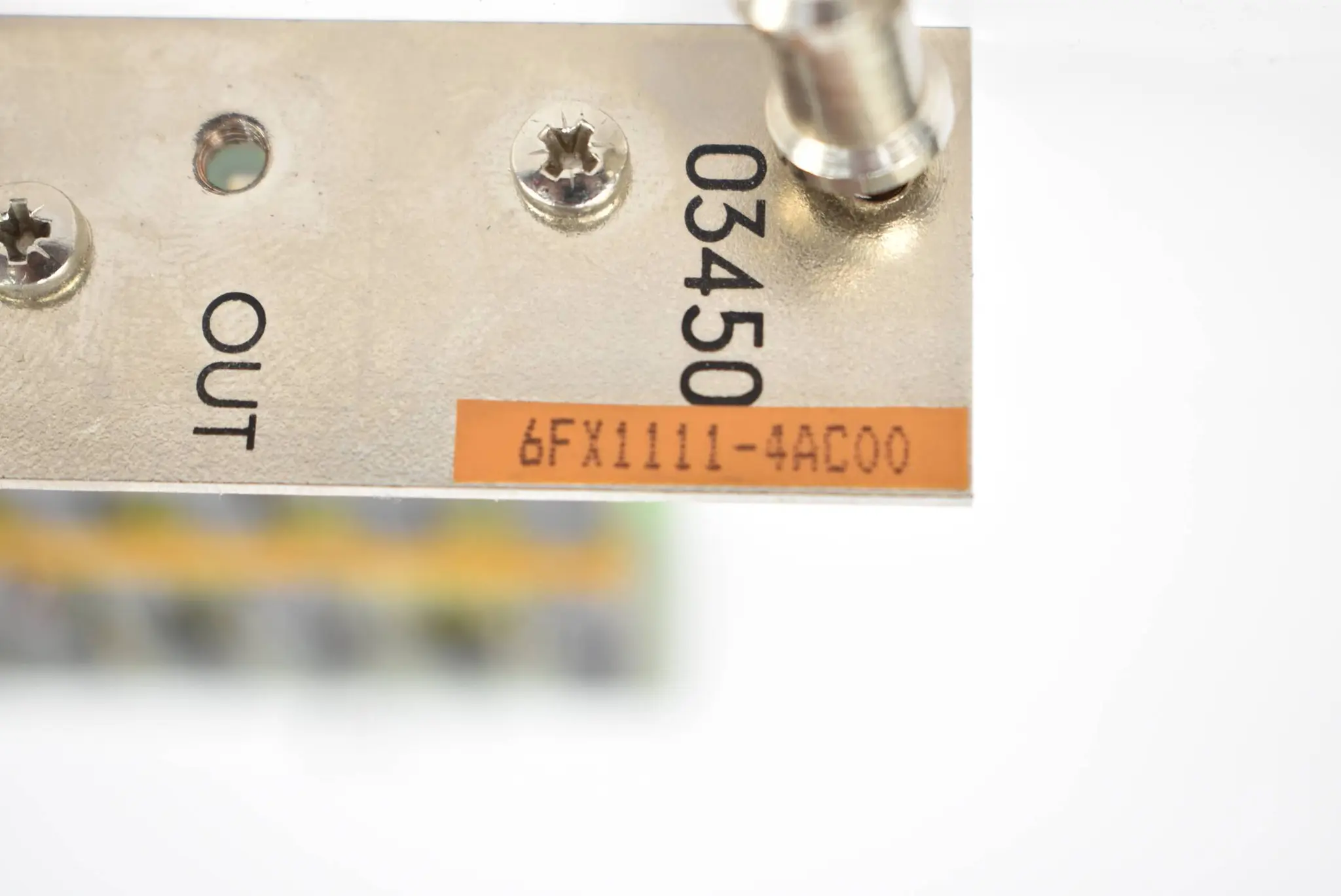 Produktfoto 1 von Siemens Sinumerik Input/Output Modul 6FX1111-4AC00 ( 6FX1 111-4AC00 )