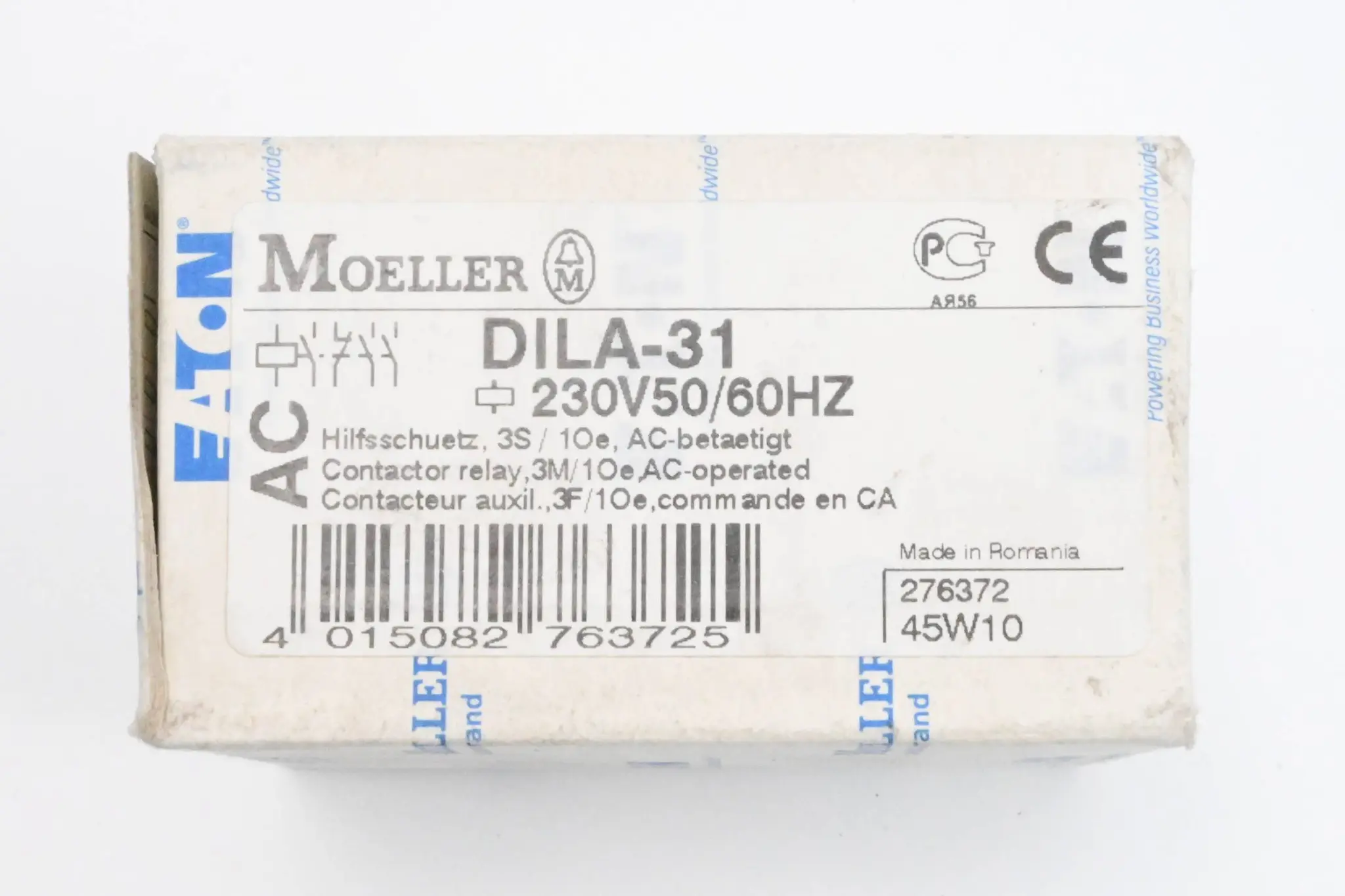 Produktfoto 1 von Moeller Hilfsschütz DILA-31 ( 276372 )