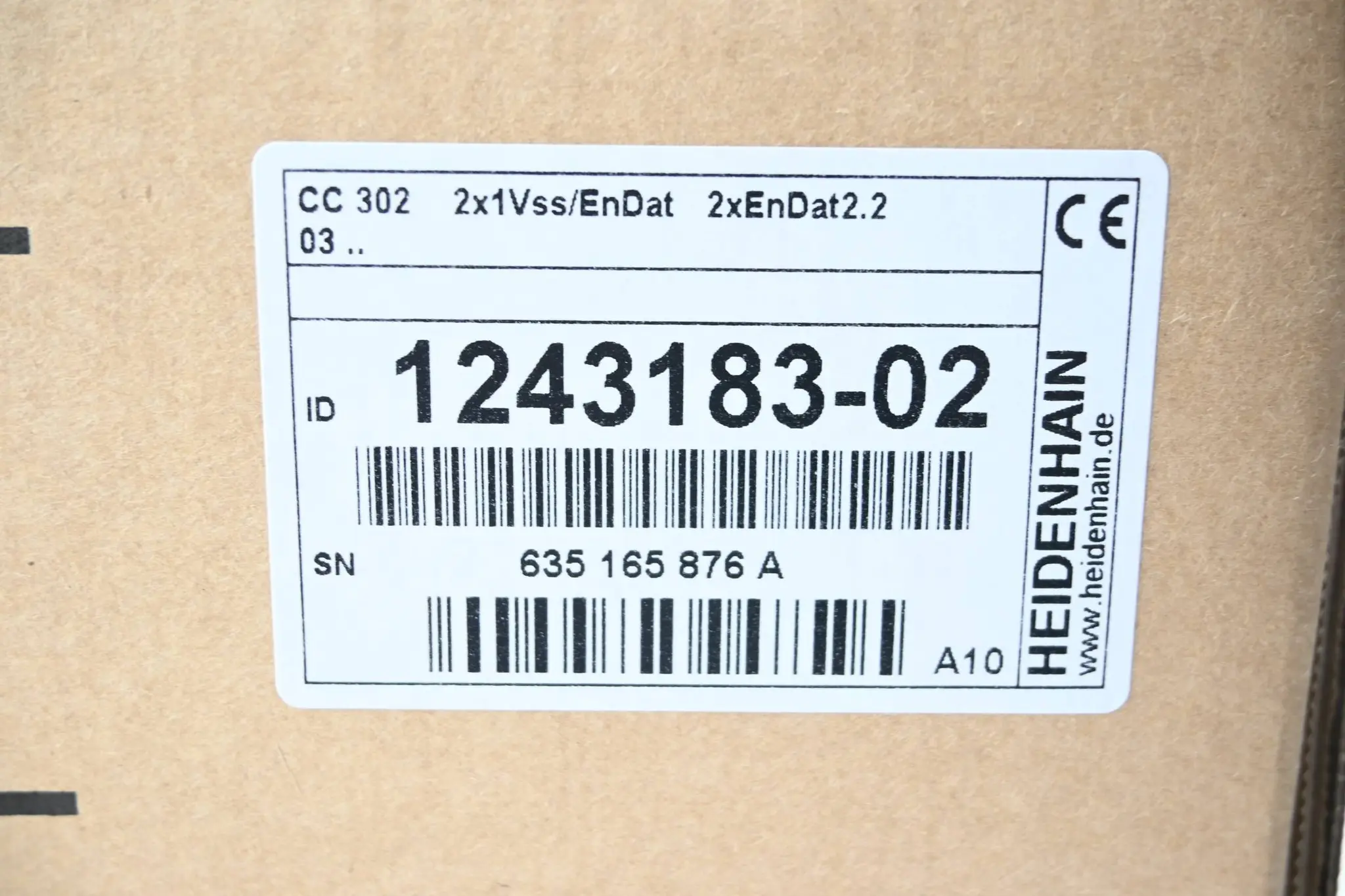 Produktfoto 1 von Heidenhain Reglereinheit CC 302 1243183-02 ( 1243 183-02 ) Ver. A10