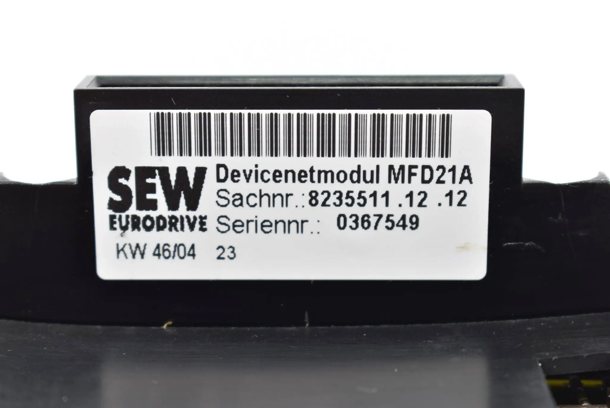 Produktfoto 1 von SEW eurodrive DeviceNet Modul MFD21A ( 8235511 )
