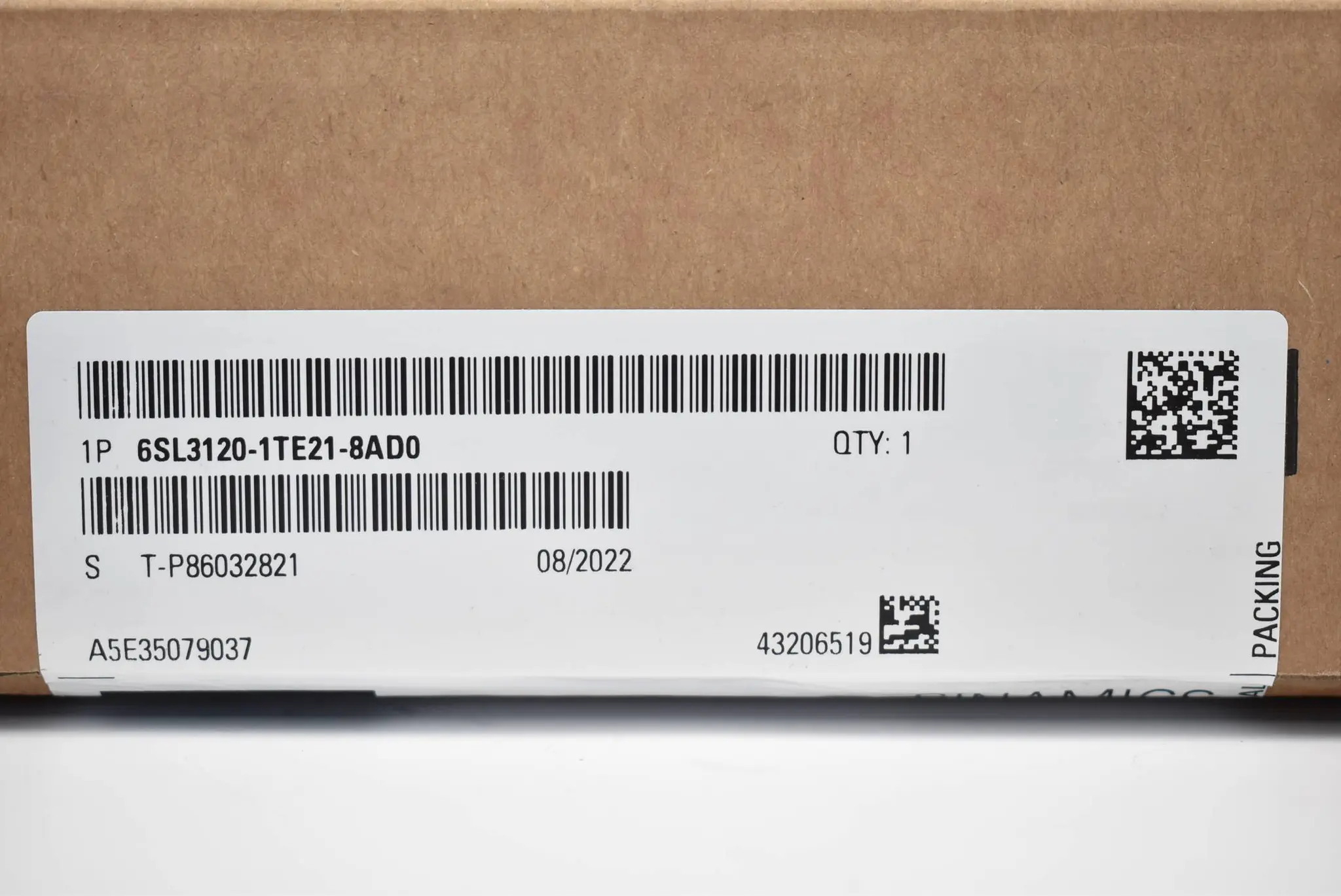 Produktfoto 1 von Siemens Sinamics S120 6SL3120-1TE21-8AD0 ( 6SL3 120-1TE21-8AD0 ) D