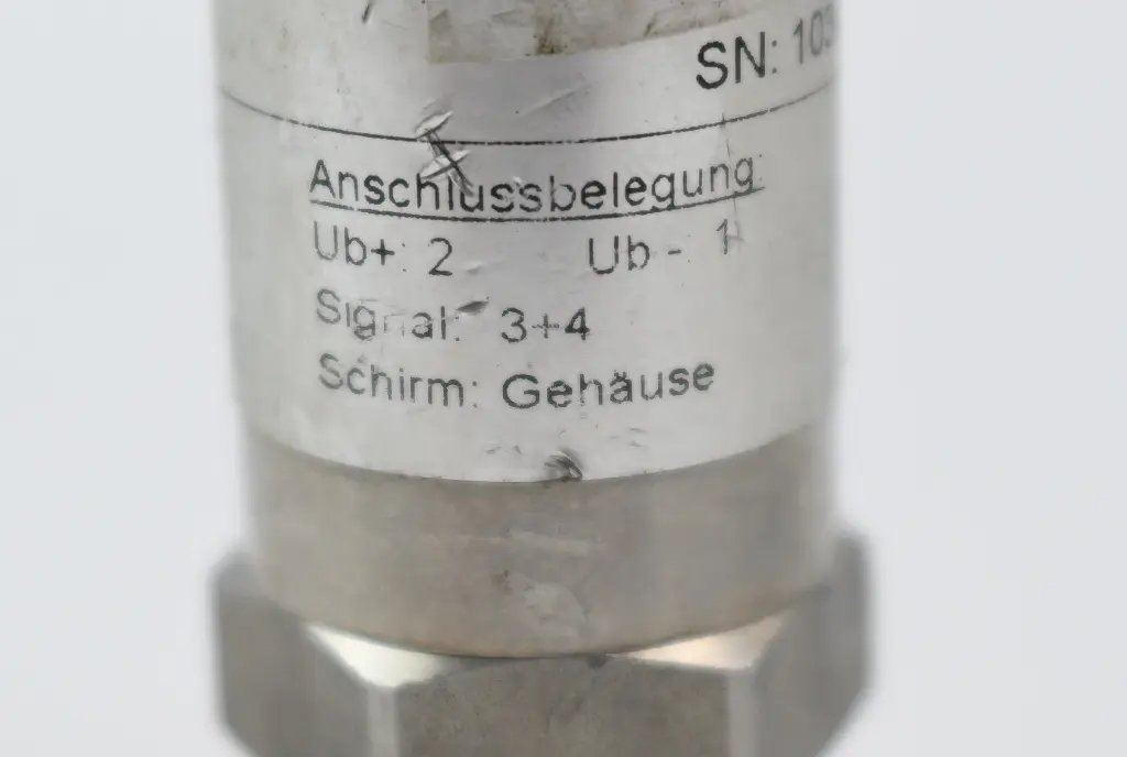 Produktfoto 1 von BD Sensors Drucksensor 30.600TL ( 0-10bar 2,7-5VDC )