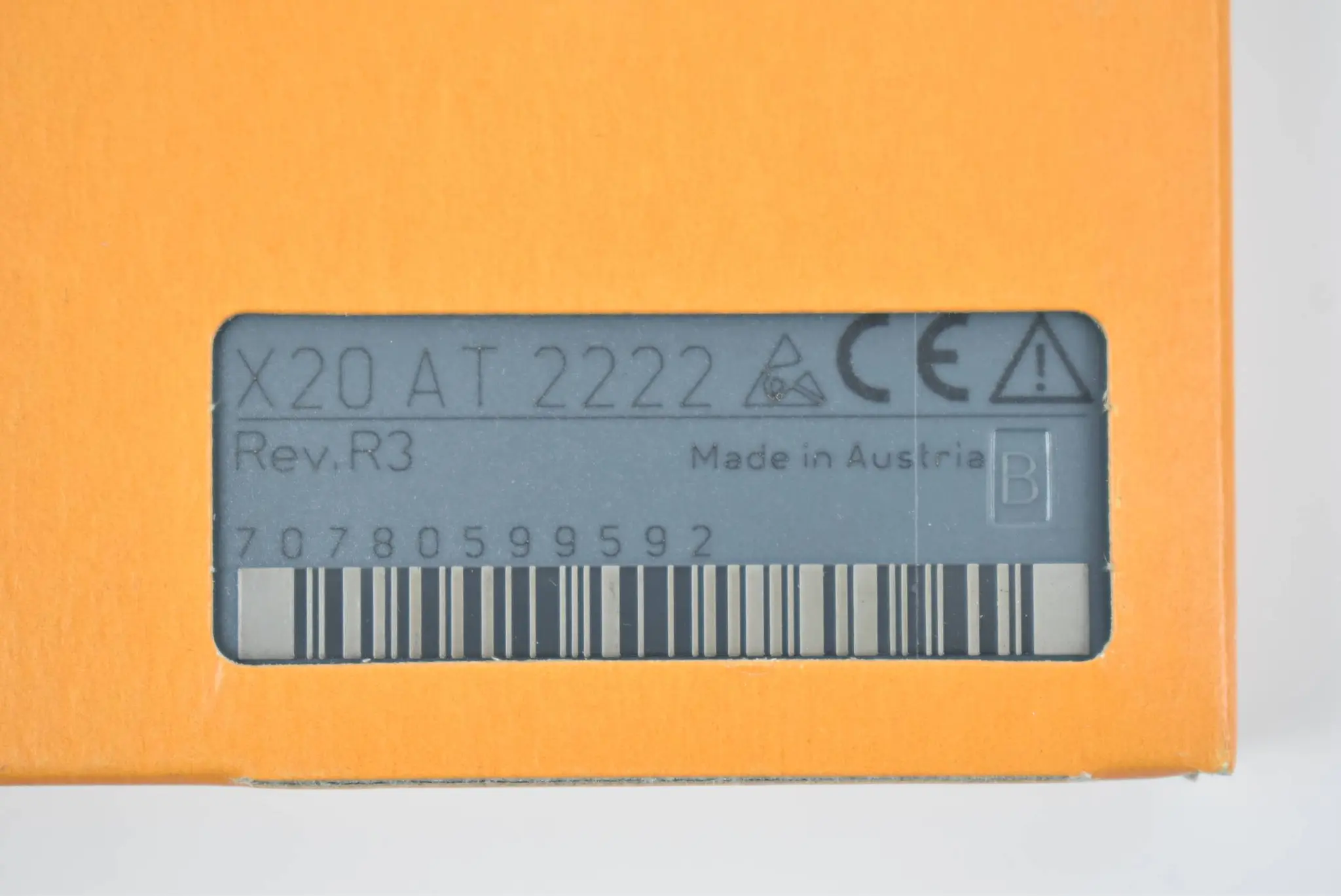 Produktfoto 1 von B&R Automation Temperatur Eingangsmodul X20 AT 2222 ( X20AT2222 ) Rev. R3