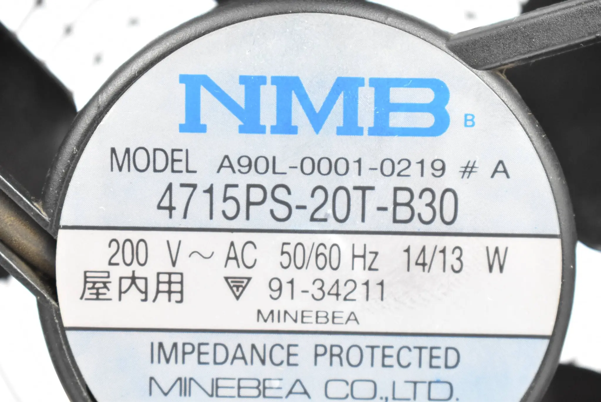 Produktfoto 1 von Fanuc LTD. NMB 4715PS-20T-B30 ( A02B-0056-C904 )