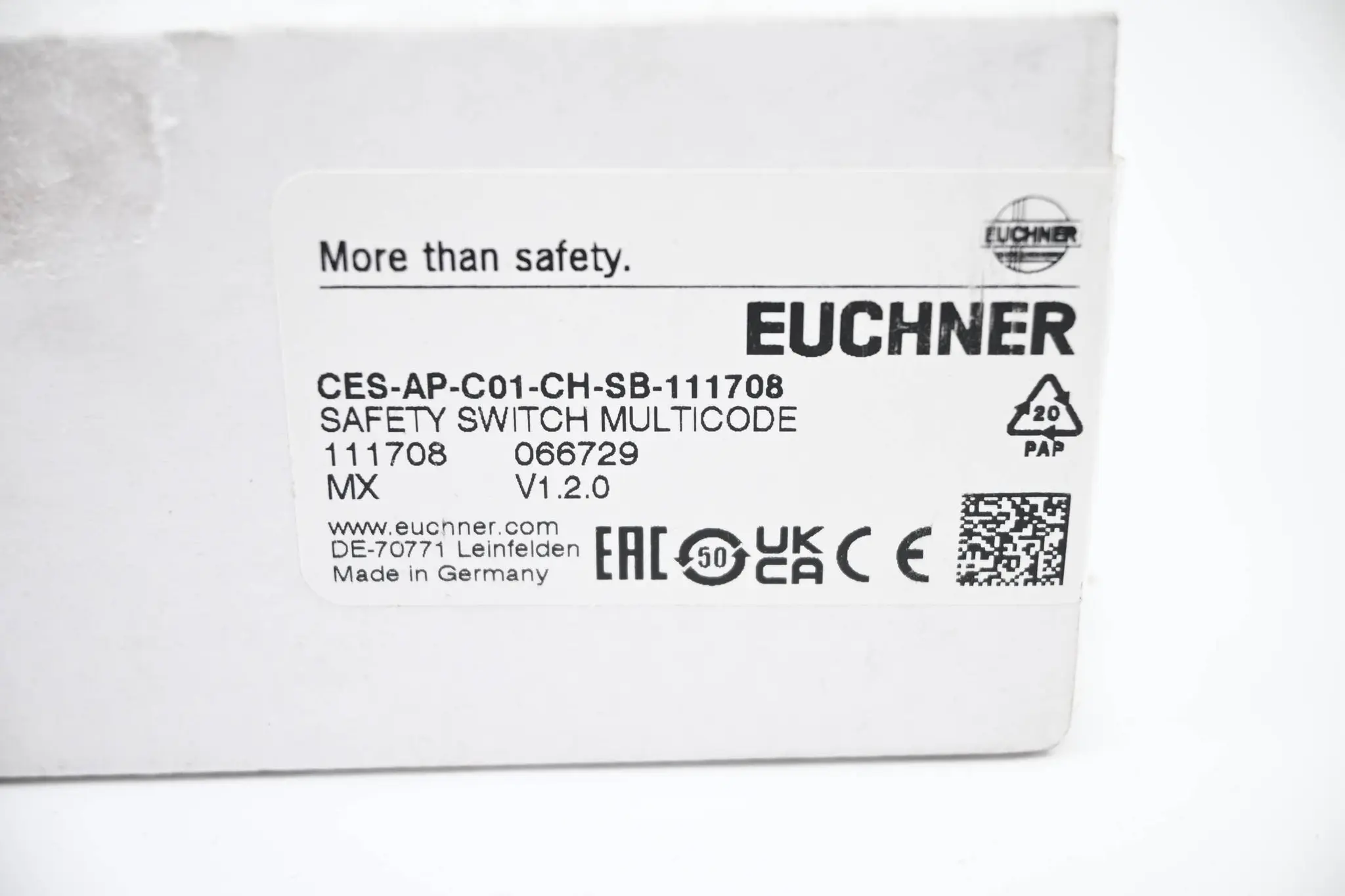 Produktfoto 1 von Euchner Sicherheitsschalter CES-AP-C01-CH-SB-111708 ( 111708 )