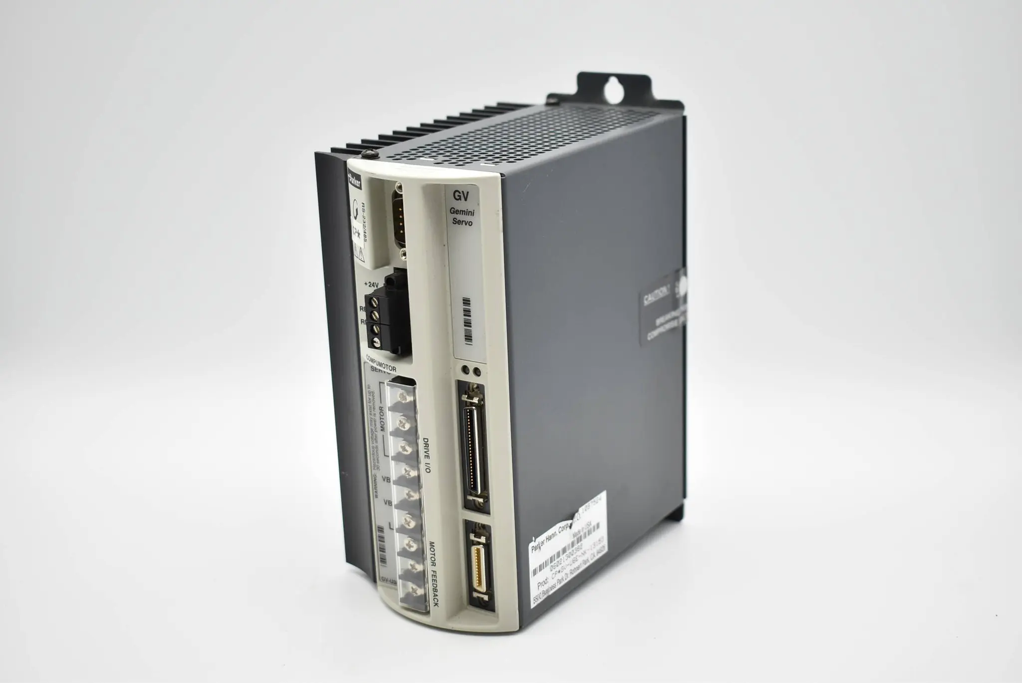 Produktfoto 1 von Parker Hann. Corp. Gemini Servo CP*GV-U6E-NK-13153 ( GV-U3/6/12 )