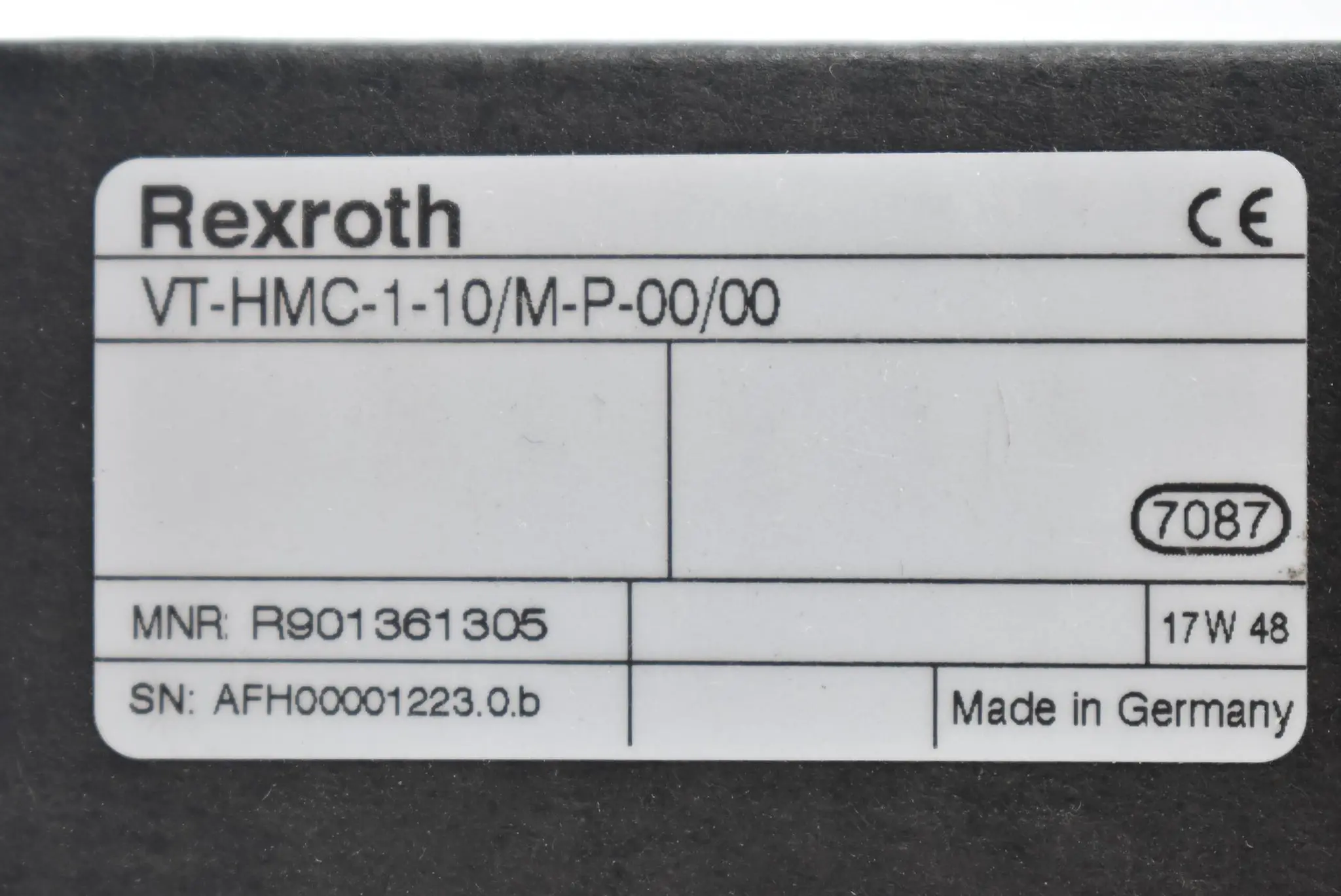 Produktfoto 1 von Rexroth Hydraulik Motion Control VT-HMC-1-10/M-P-00/00 ( R901361305 )