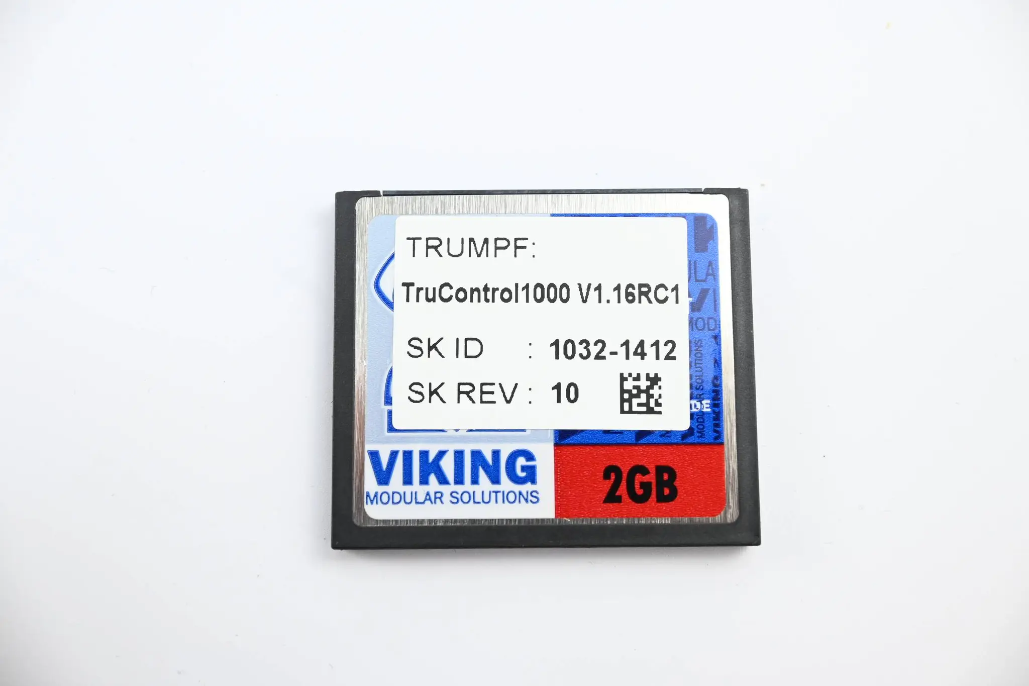 Produktfoto 1 von Trumpf Memory Card TruControl1000 V1.16RC1 ( 1032-1412 )