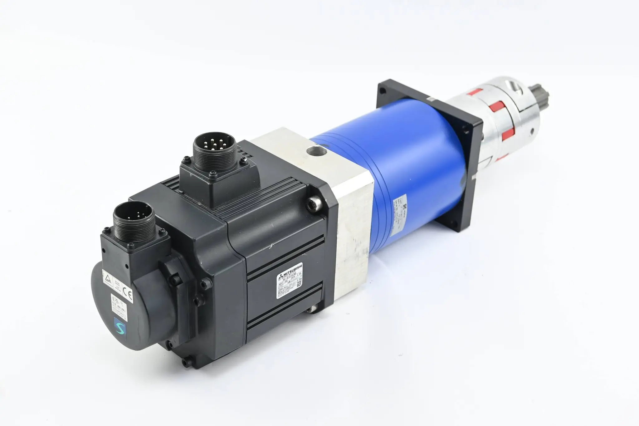 Produktfoto 1 von Mitsubishi AC Servo Motor HC-SFS1024B inkl. Alpha Getriebe LP 120-M02-15-111-000