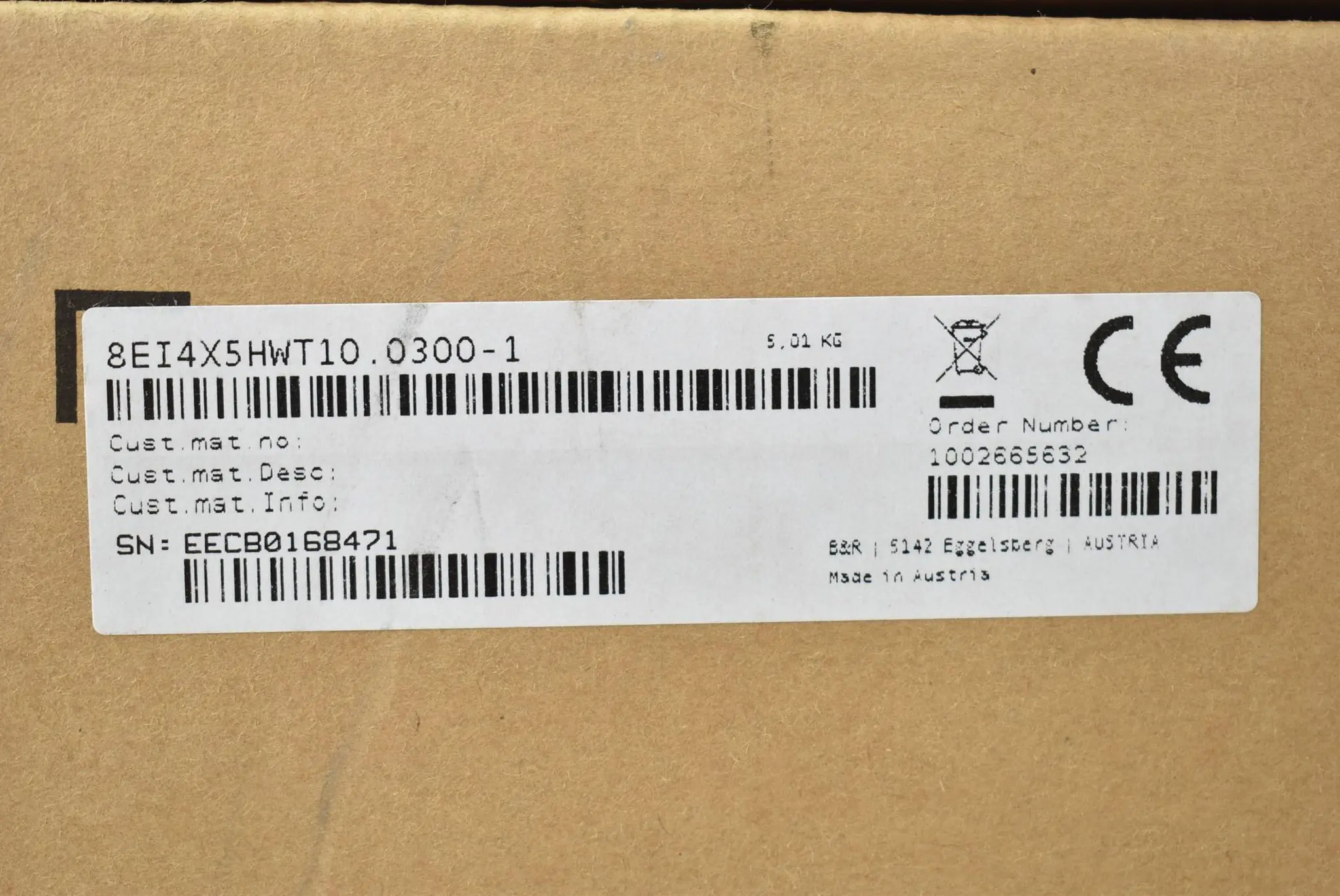 Produktfoto 1 von B&R automation Acopos P3 Servoverstäker 200-480VAC 8EI4X5HWT10.0300-1