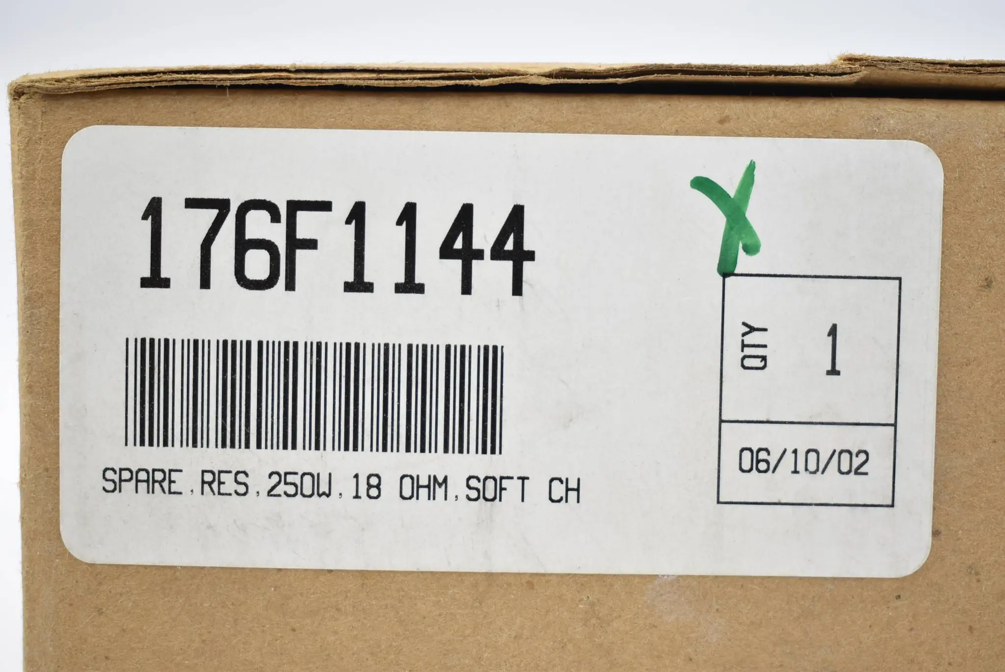 Produktfoto 1 von Danfoss Widerstand Ladung inkl. Therm 176F1144 ( 250W 18Ohm )