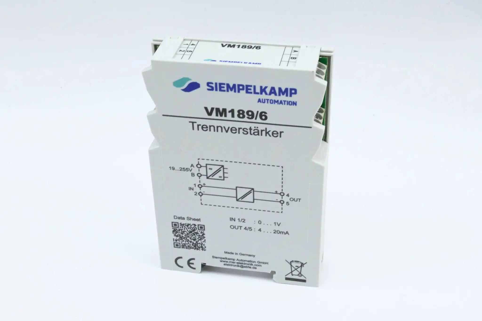 Produktfoto 1 von Siempelkamp Trennverstärker VM189/6