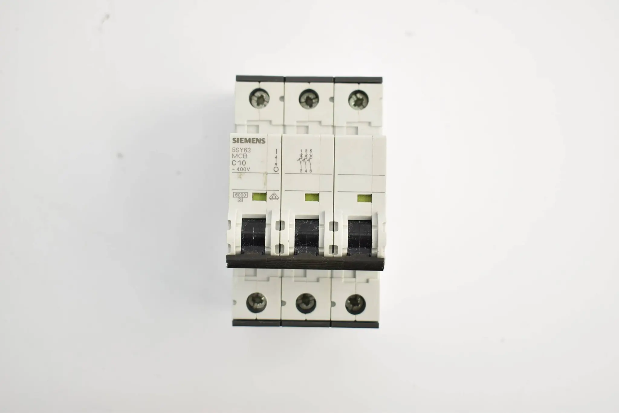 Produktfoto 1 von Siemens Leistungsschütz 400 V 6kA 3-polig C 10 A 5SY6310-7 ( 5SY6 310-7 ) C10