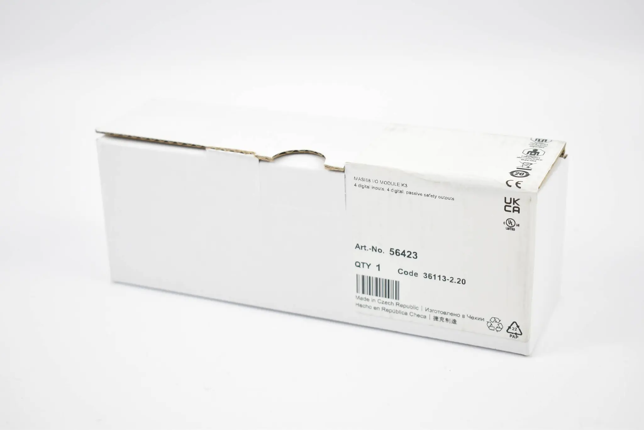 Produktfoto 1 von Murr Elektronik MASI68 E/A Modul K3 56423