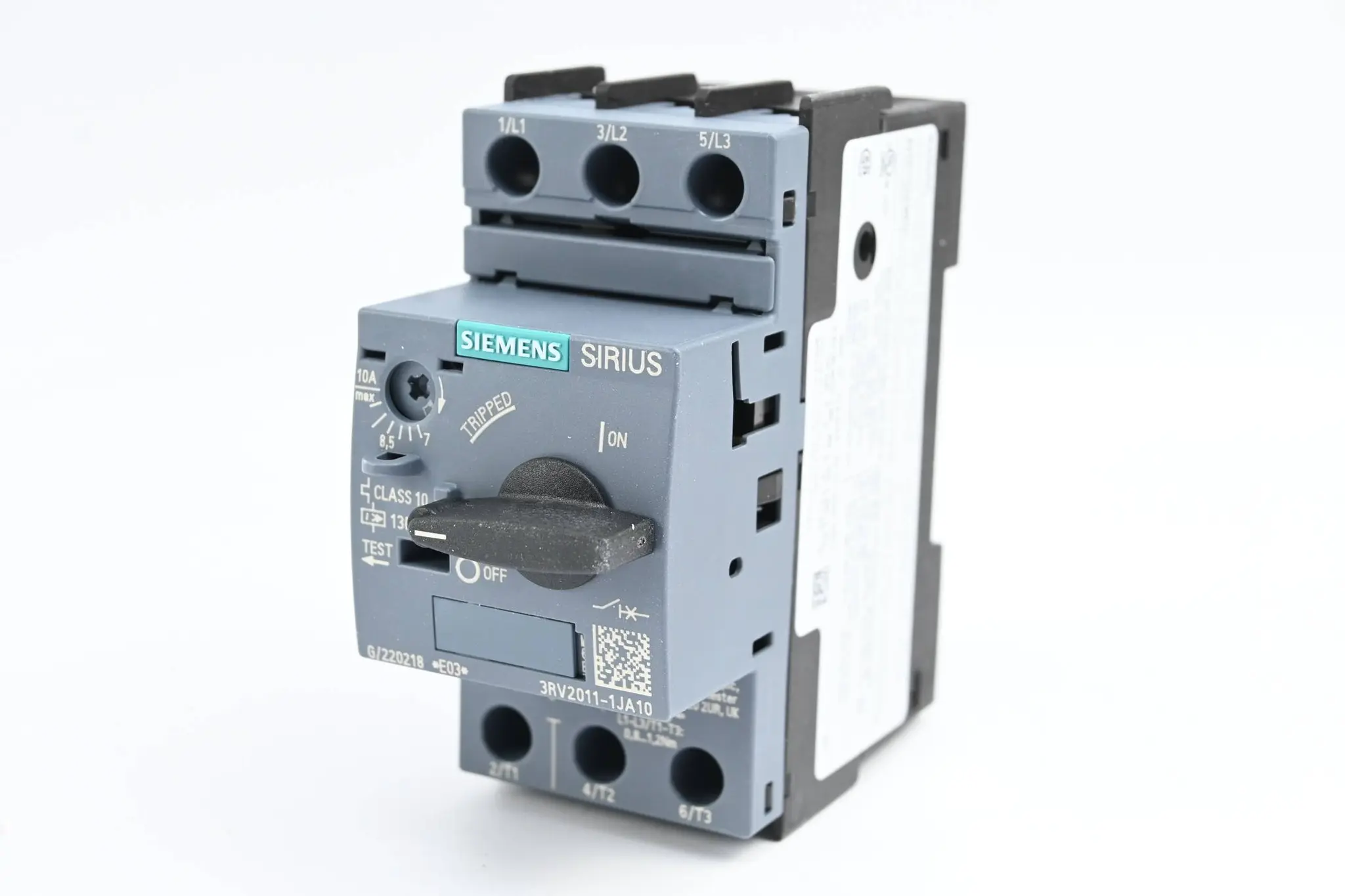 Produktfoto 1 von Siemens Sirius Leistungsschalter 3RV2011-1JA10 ( 3RV2 011-1JA10 )