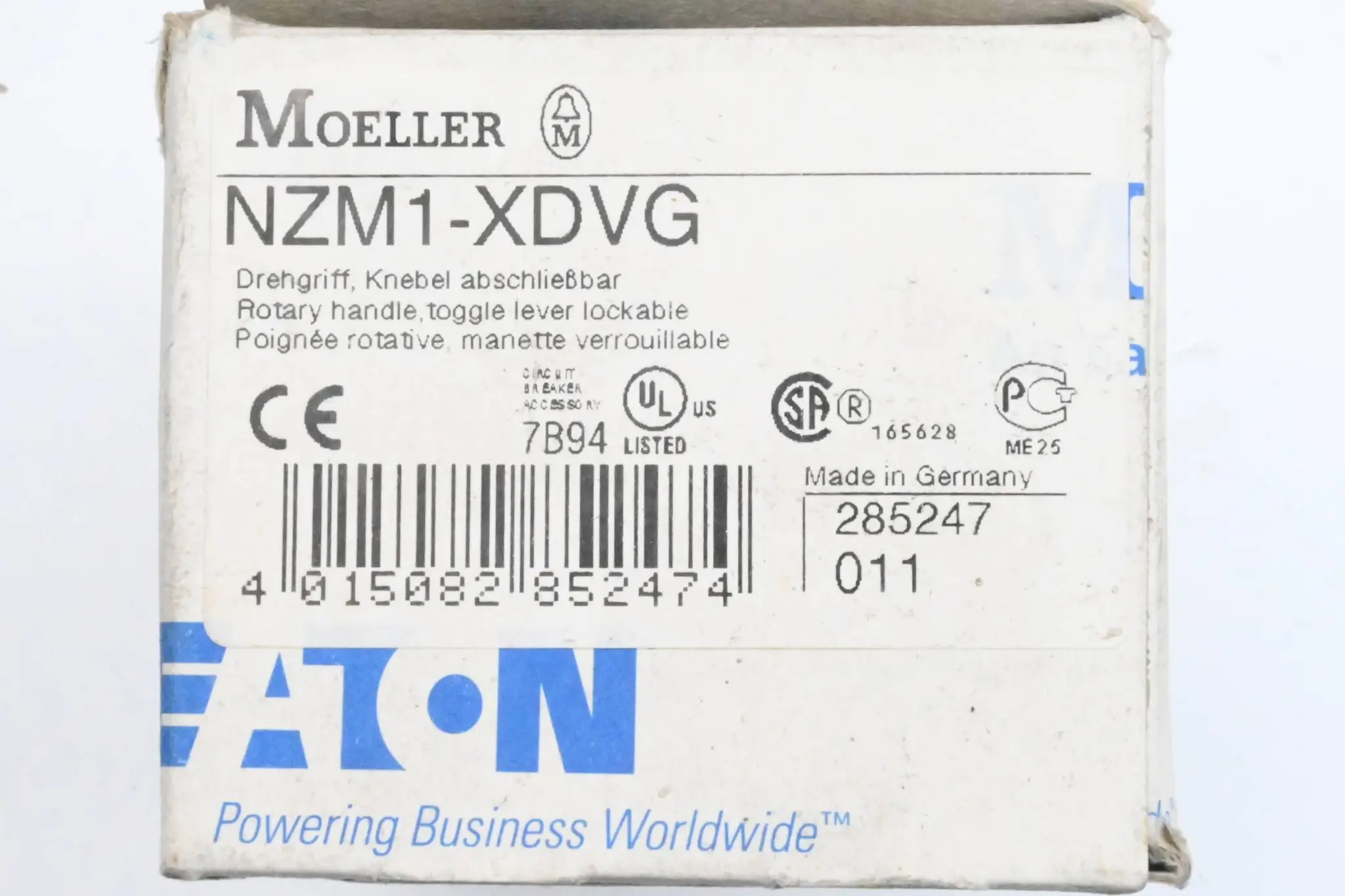 Produktfoto 1 von Moeller Drehgriff NZM1-XDVG ( 285247 )