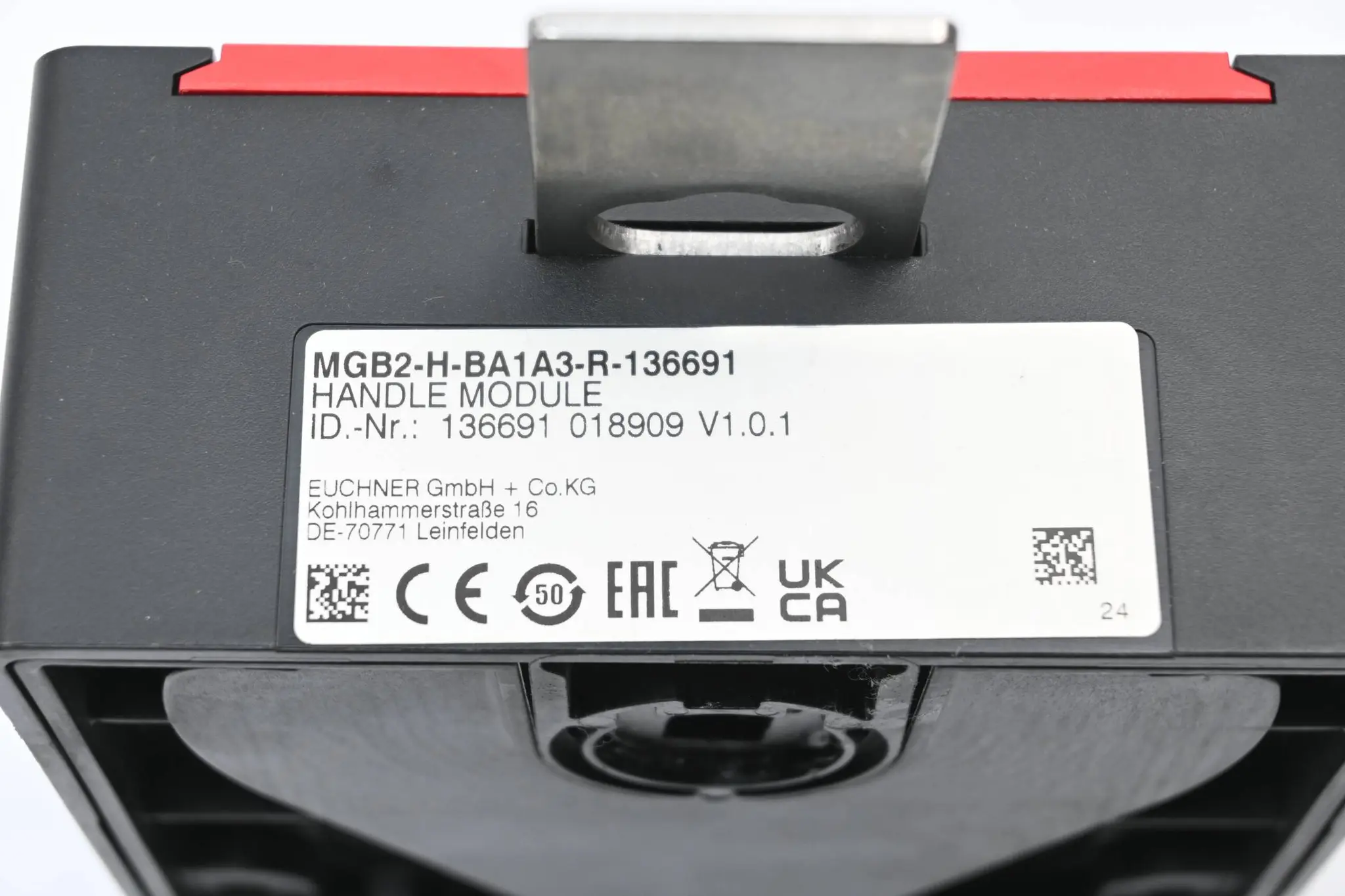 Produktfoto 1 von Euchner Handle Module MGB2-H-BA1A3-L-156394 ( 156394 )